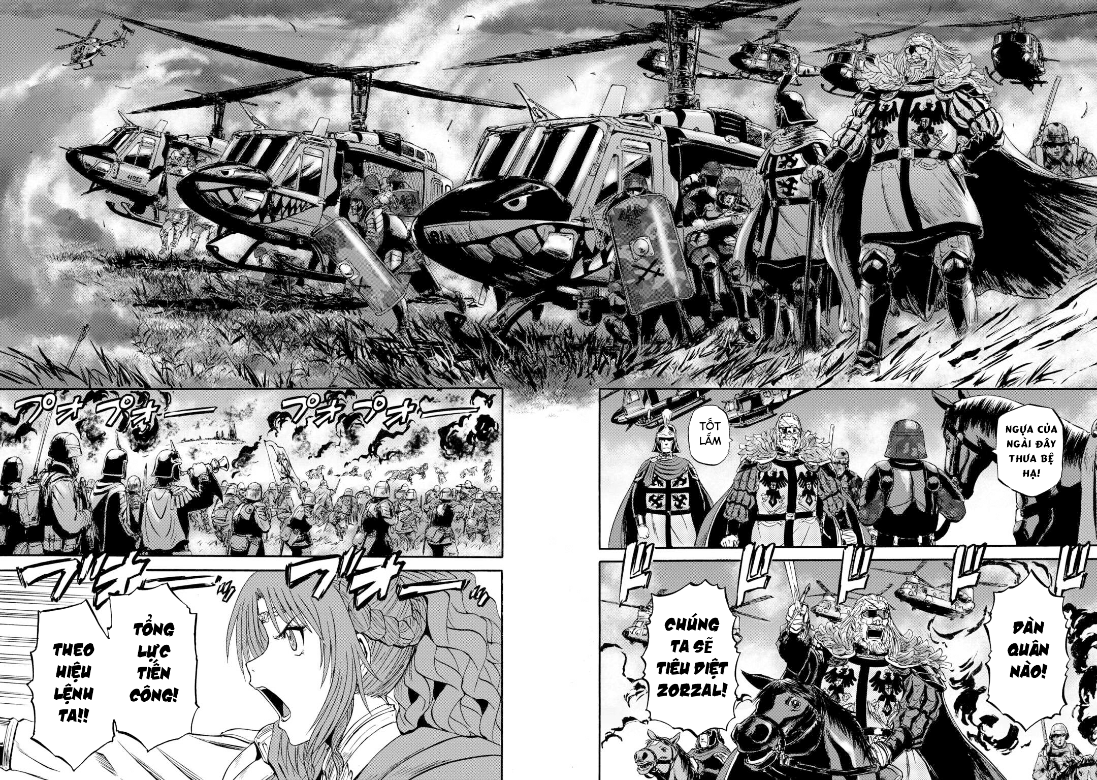 Gate - Jietai Kare No Chi Nite, Kaku Tatakeri Chapter 143.2 - 12