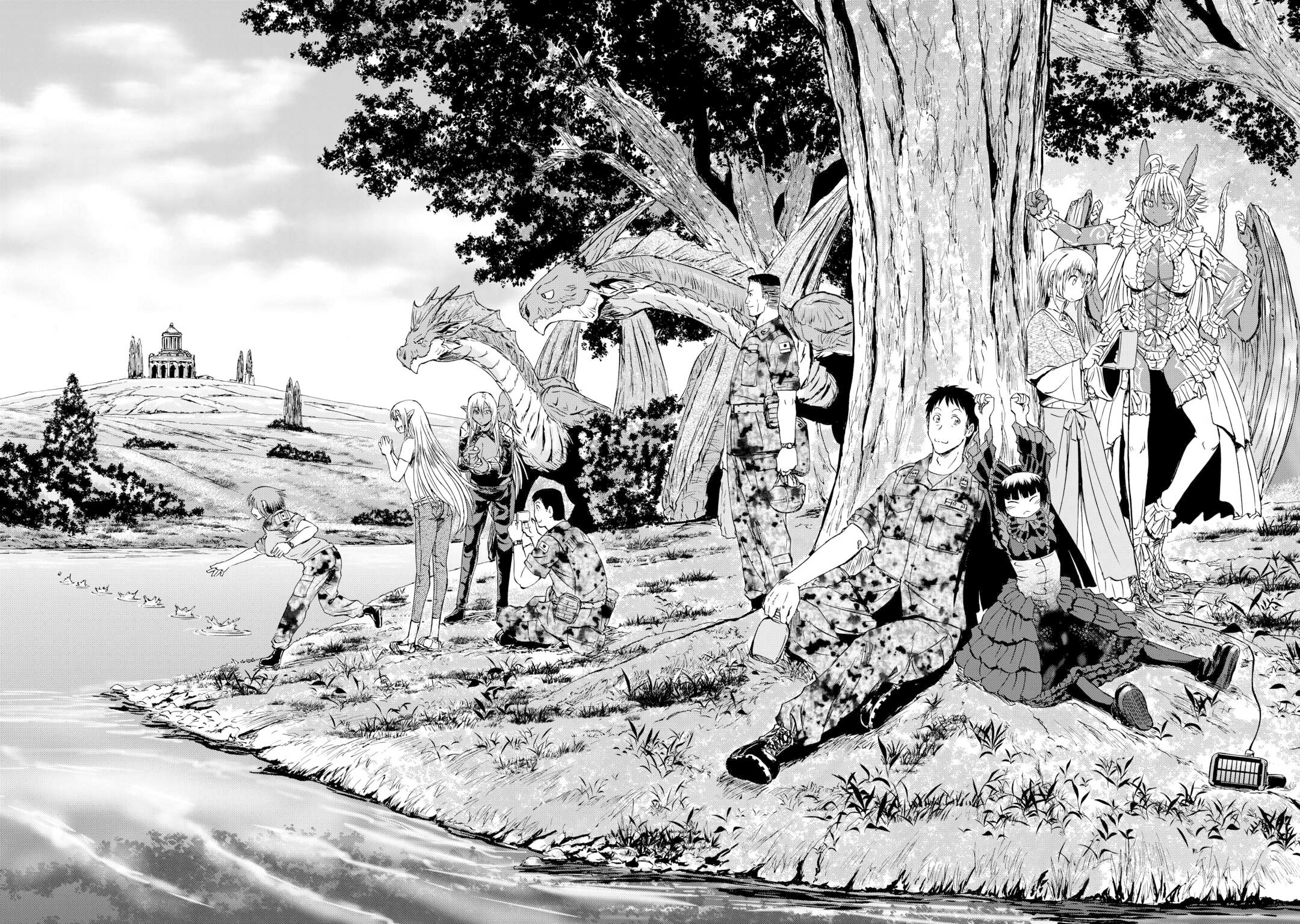 Gate - Jietai Kare No Chi Nite, Kaku Tatakeri Chapter 143.2 - 58