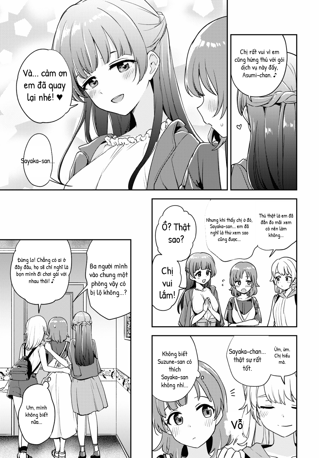 Asumi-Chan Is Interested In Lesbian Brothels! Chapter 8 - 11