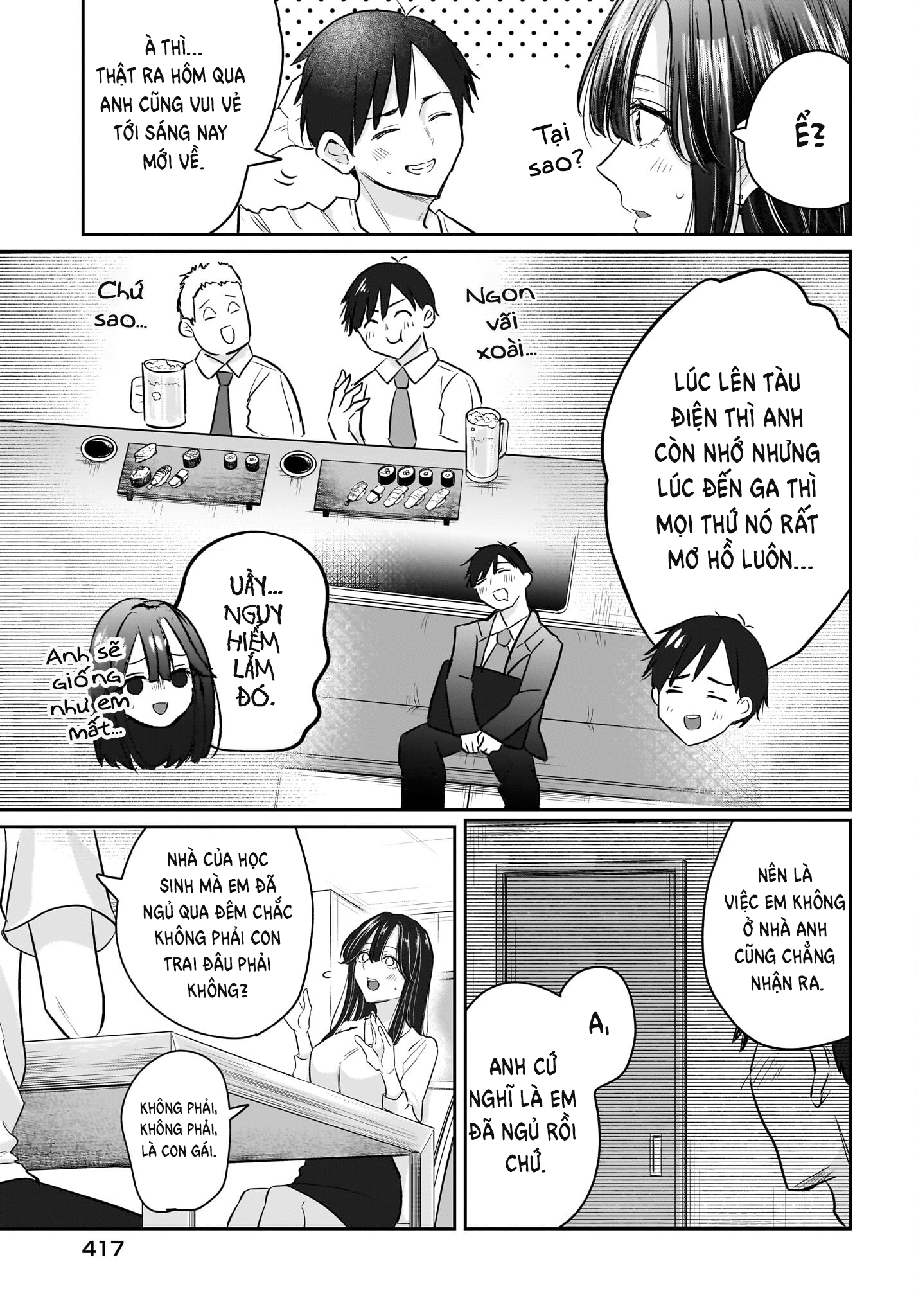 Câu chuyện về giáo viên đã có chồng đắm chìm trong lưới tình với học sinh cấp ba của mình Chapter 4 - 3