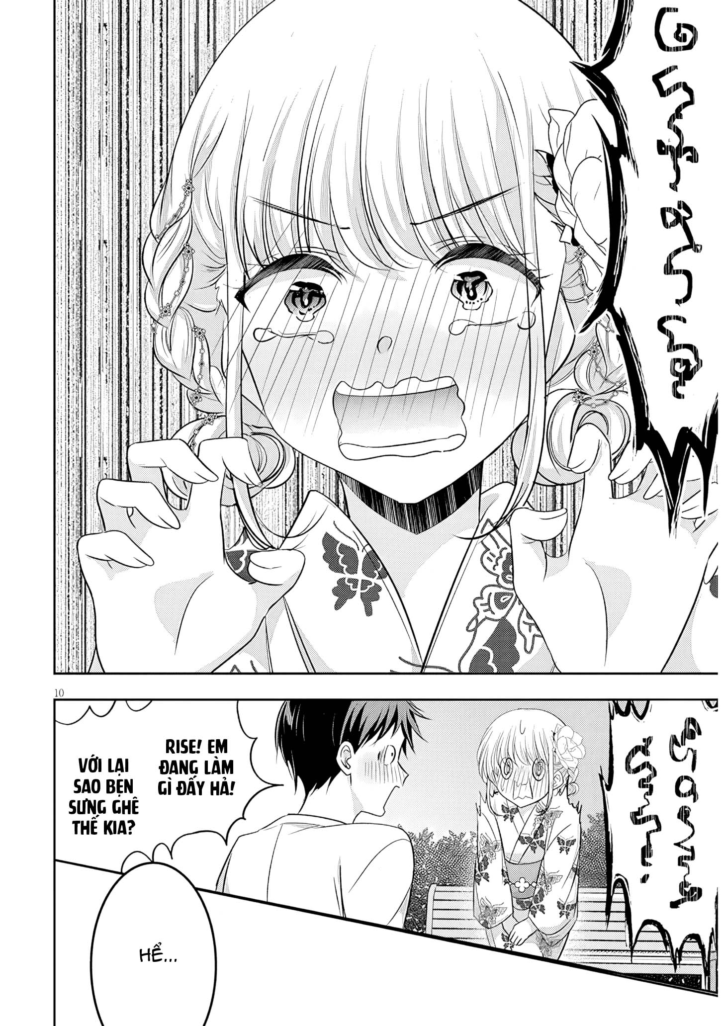 Bí Mật Về Cặp Đùi Của Bạn Gái Tsundere Chapter 3 - 10