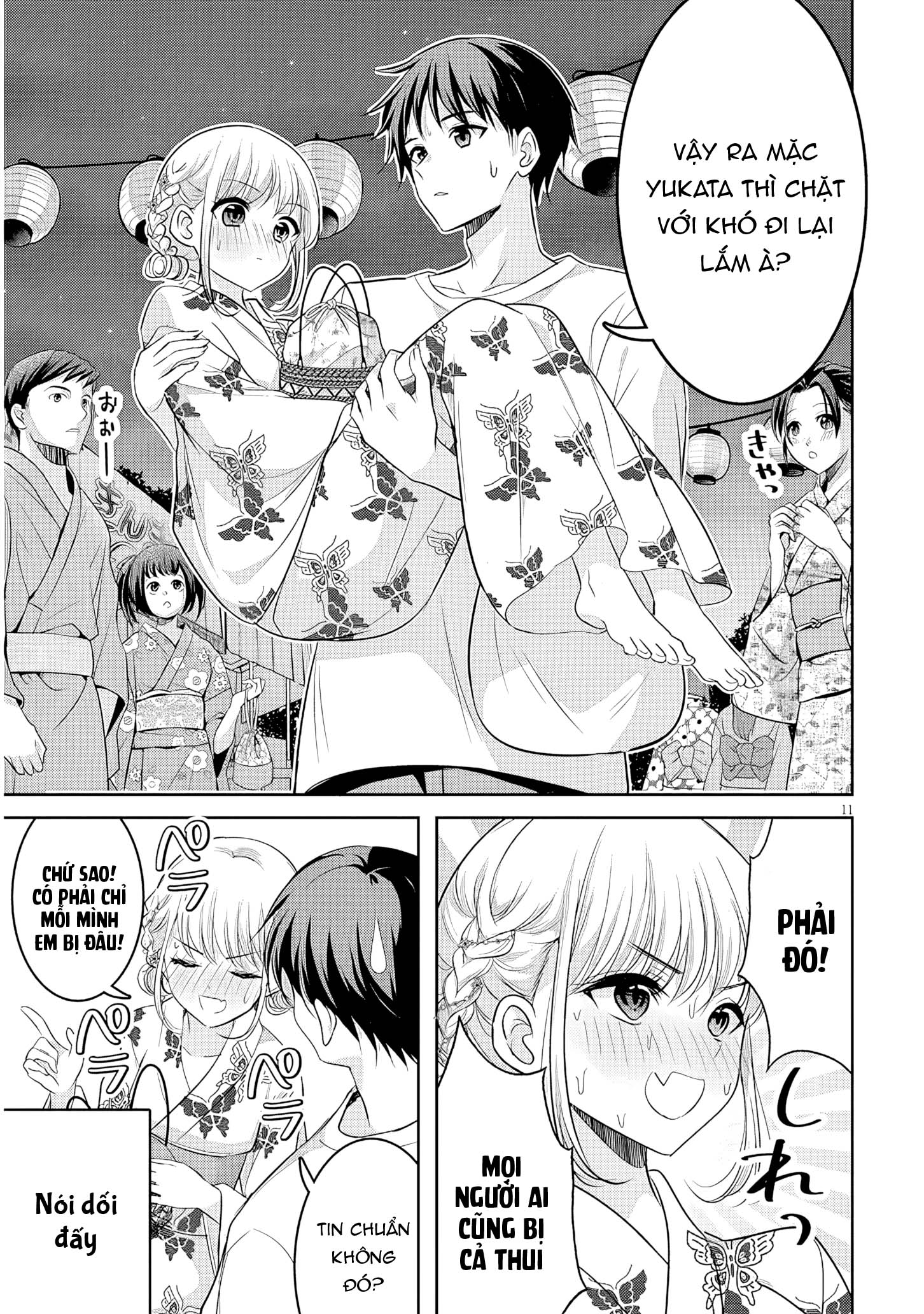 Bí Mật Về Cặp Đùi Của Bạn Gái Tsundere Chapter 3 - 11