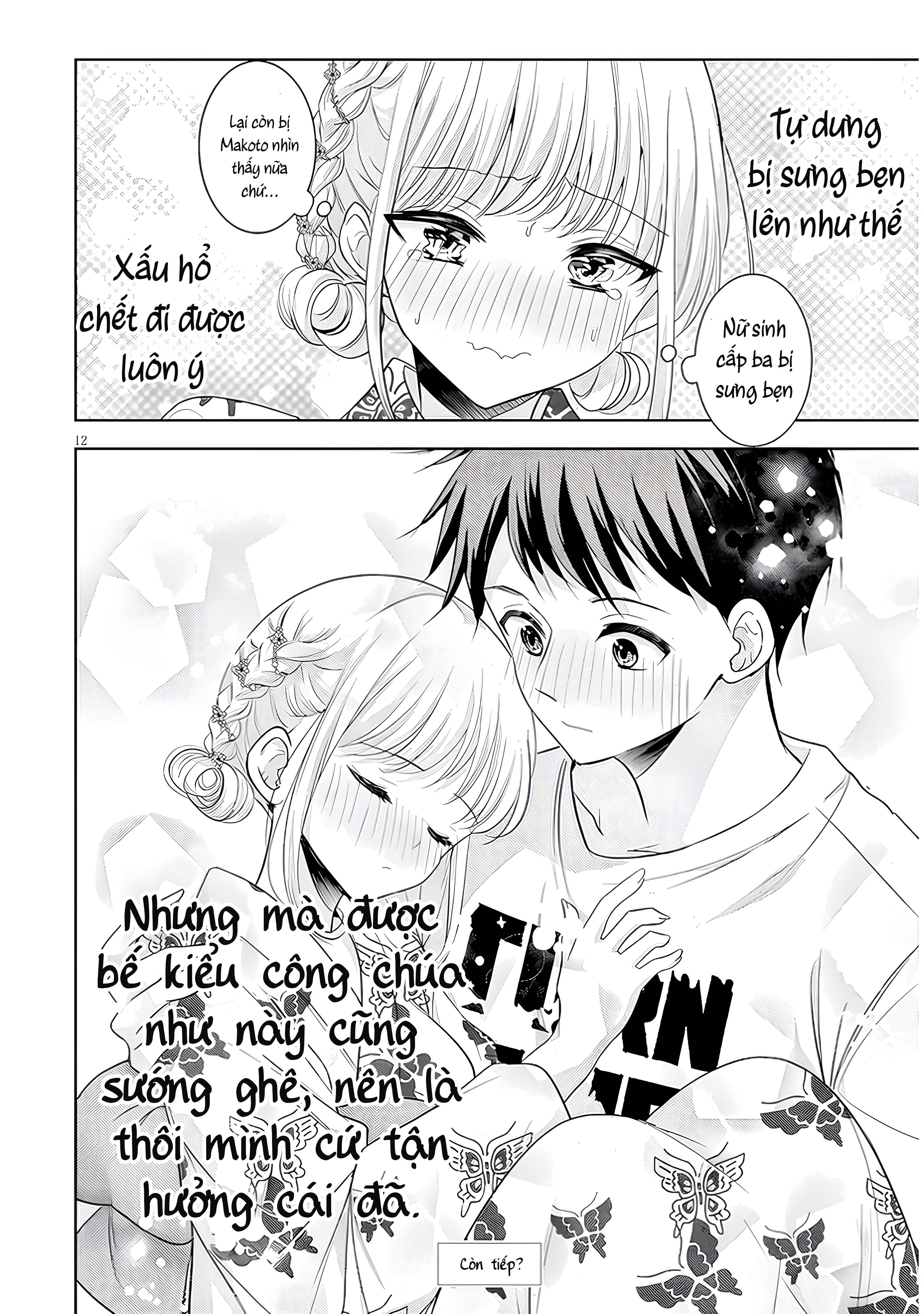 Bí Mật Về Cặp Đùi Của Bạn Gái Tsundere Chapter 3 - 12