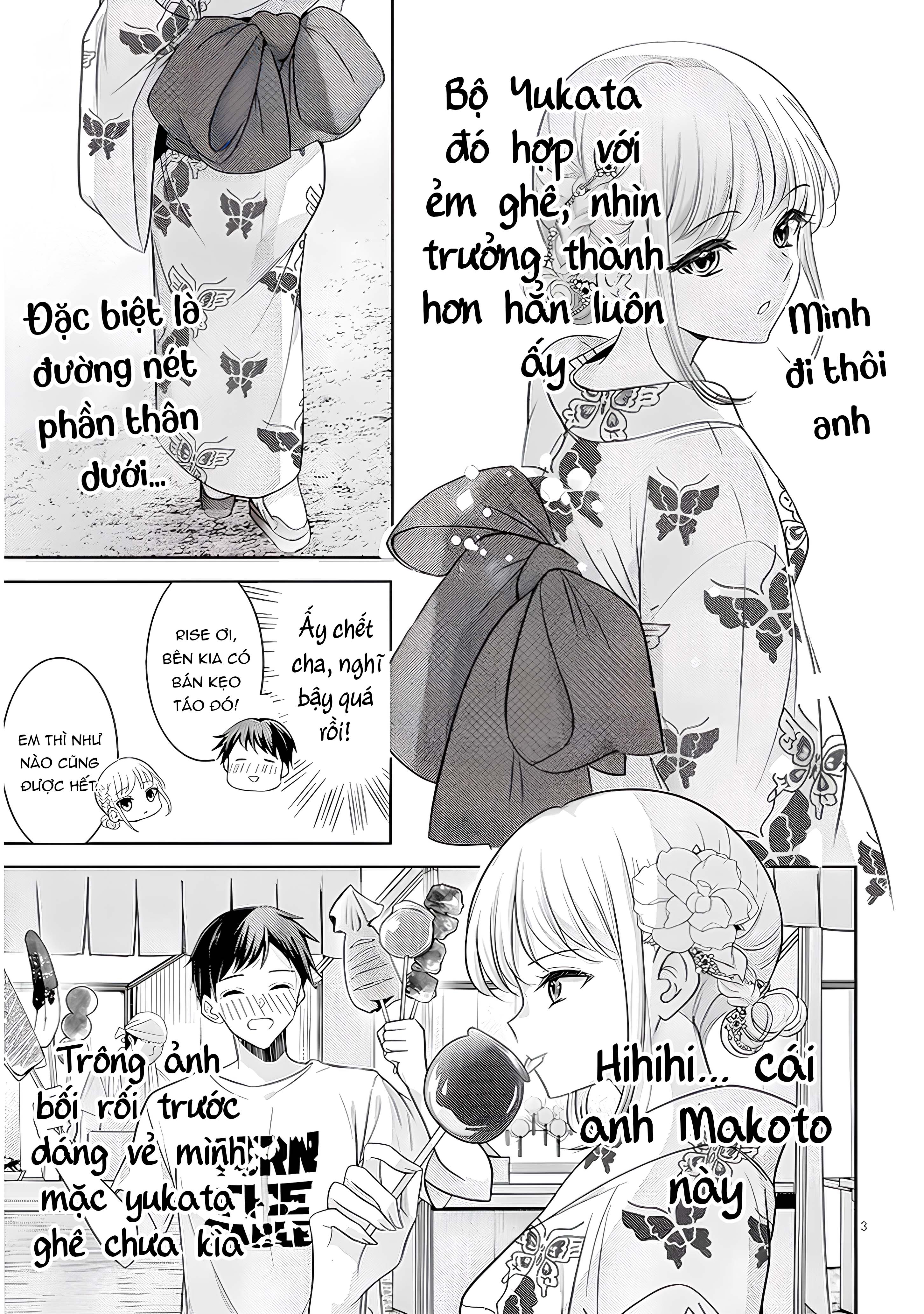 Bí Mật Về Cặp Đùi Của Bạn Gái Tsundere Chapter 3 - 3