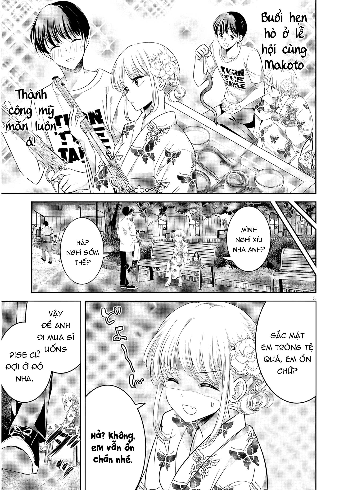 Bí Mật Về Cặp Đùi Của Bạn Gái Tsundere Chapter 3 - 5
