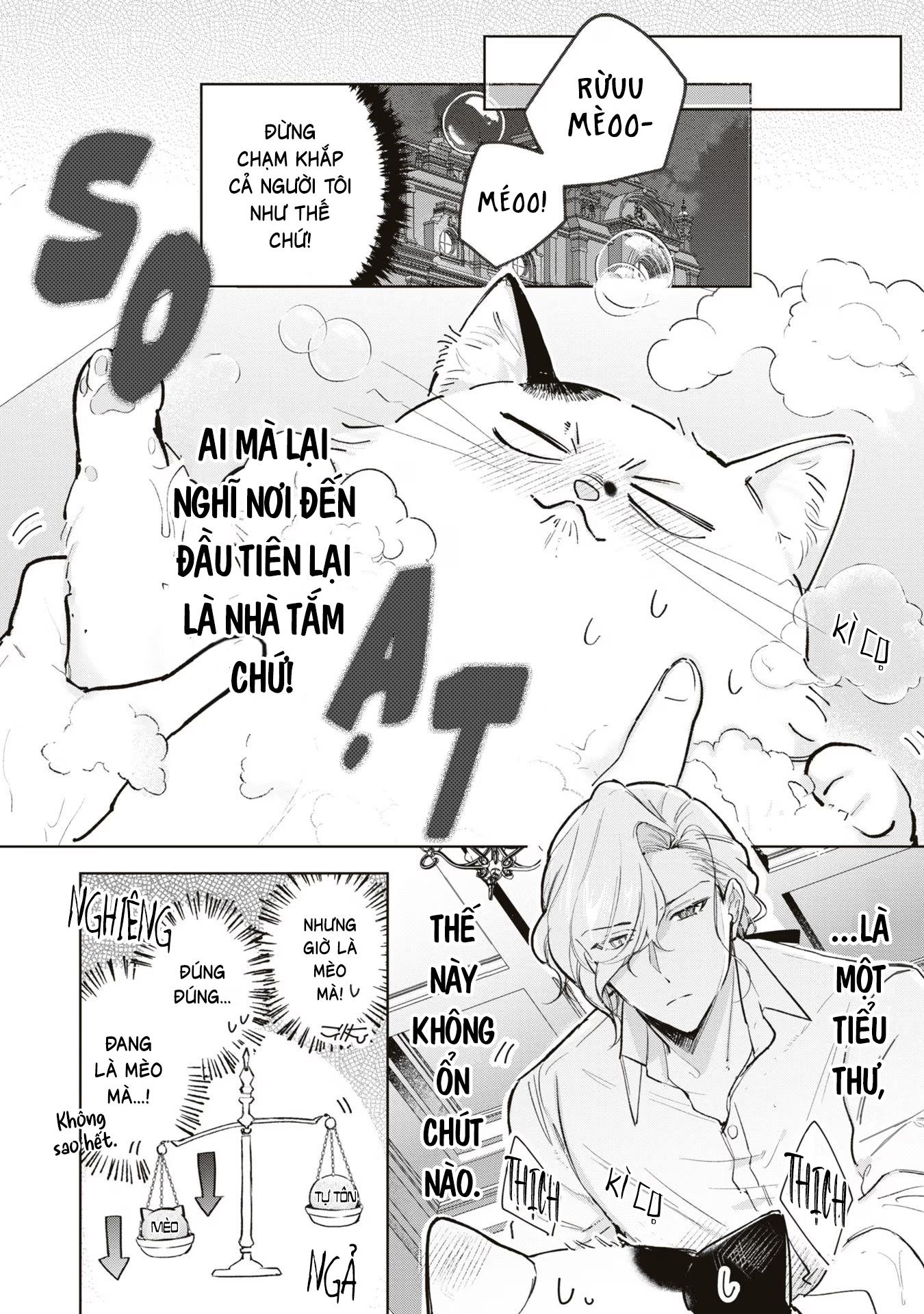 Tiểu Thư Nhút Nhát Hóa Mèo, Lúc Suýt Chết Thì Được Công Tước Cứu Chapter 4 - 5