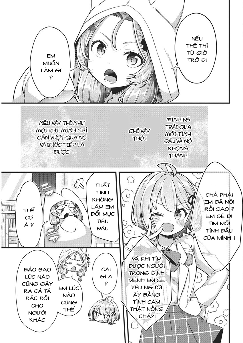 Watashi no Hatsukoi wa Hazukashisugite Darenimo Ienai Chapter 23 - 3