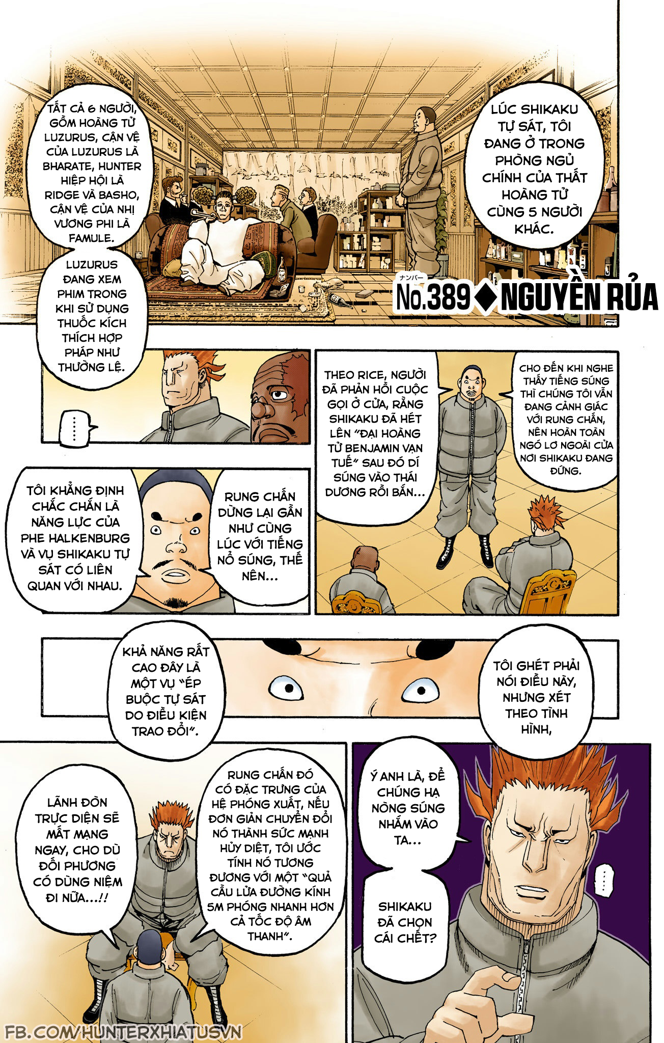 Hunter x Hunter (Bản Màu) Chapter 389 - 1