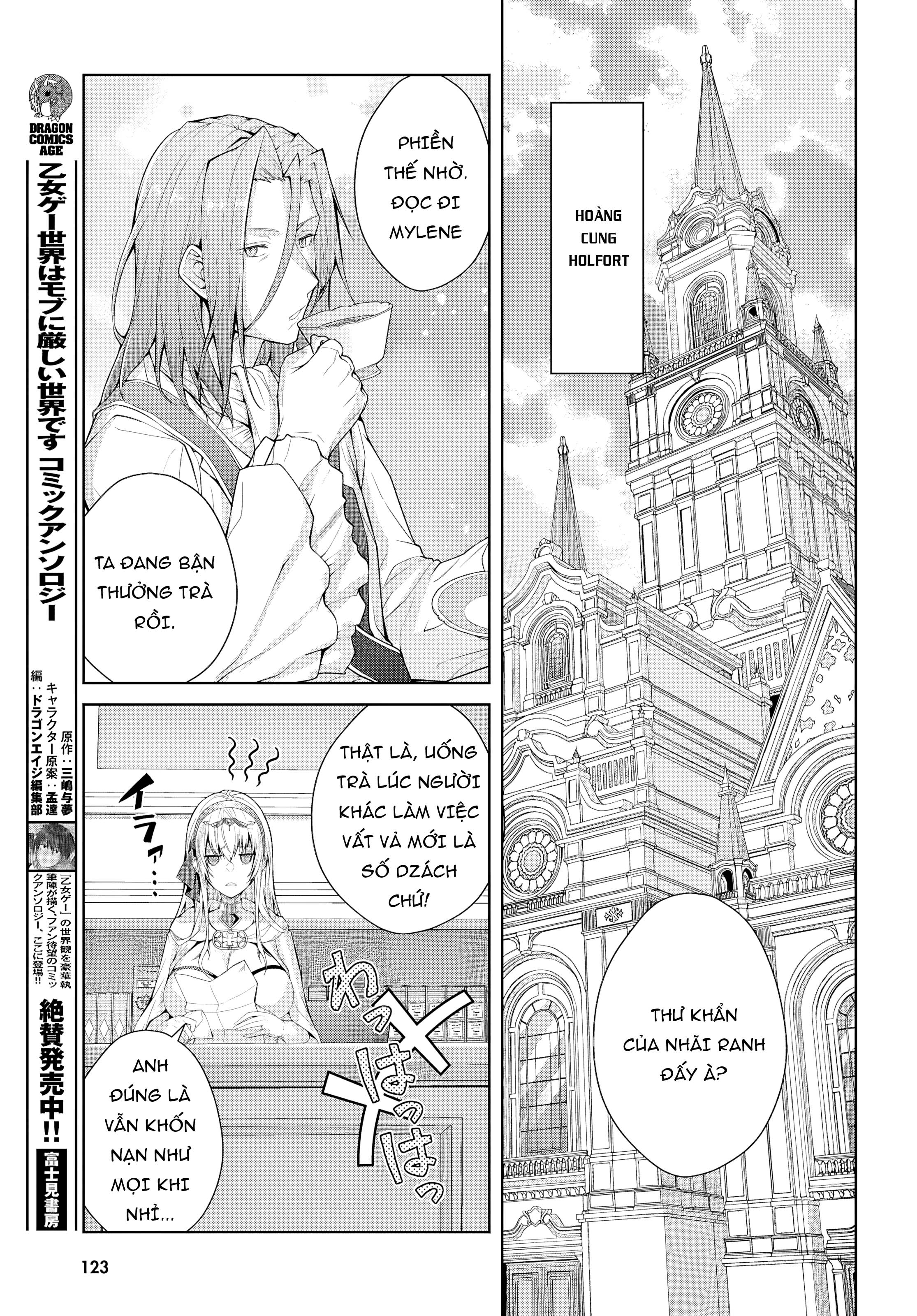 Thế Giới Otome game Thật Khắc Nghiệt Với Nhân Vật Quần Chúng: Phần cộng hòa Chapter 6 - 3