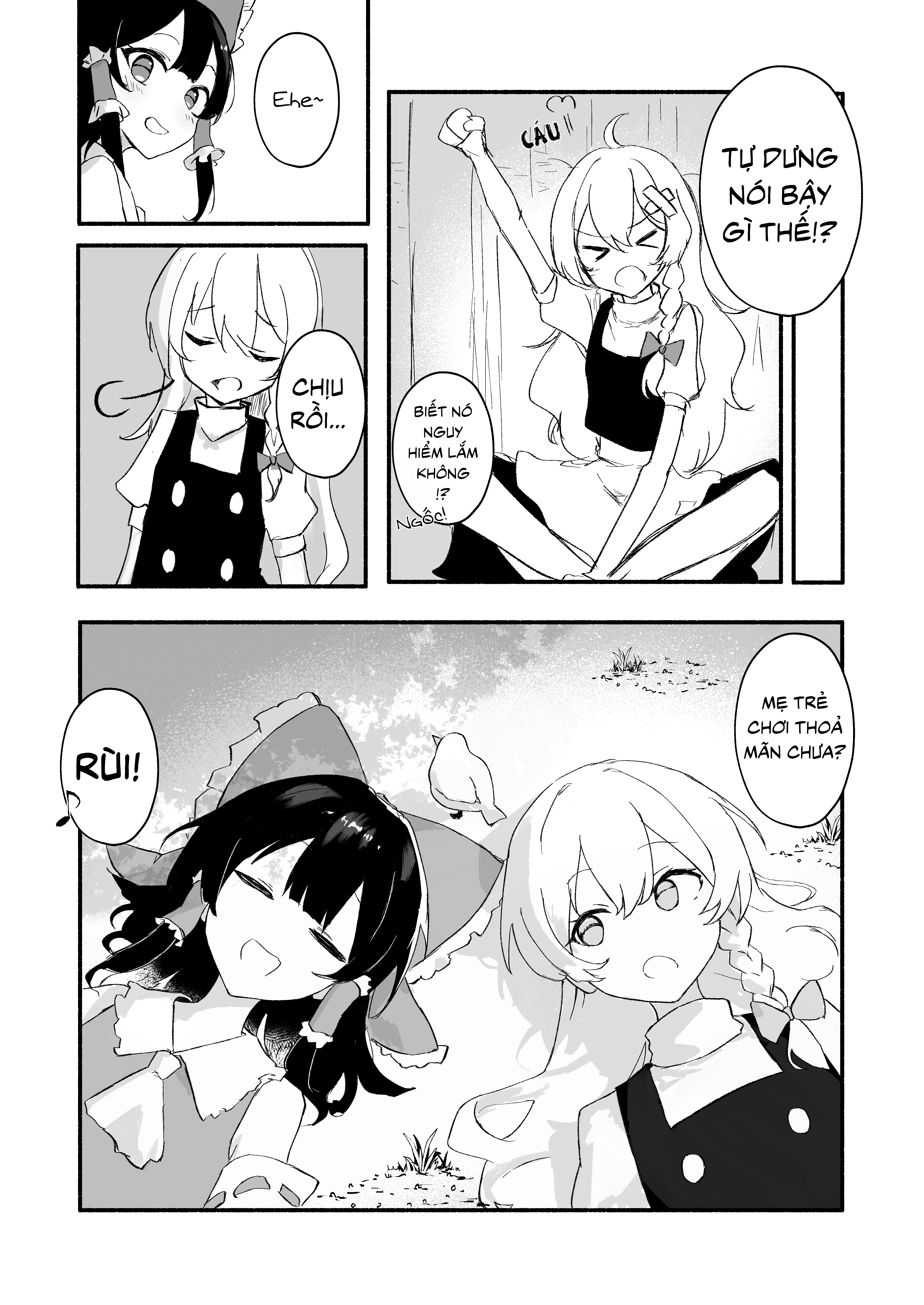 Touhou: Bay với tớ đi, cô nàng phù thủy! Oneshot - 13
