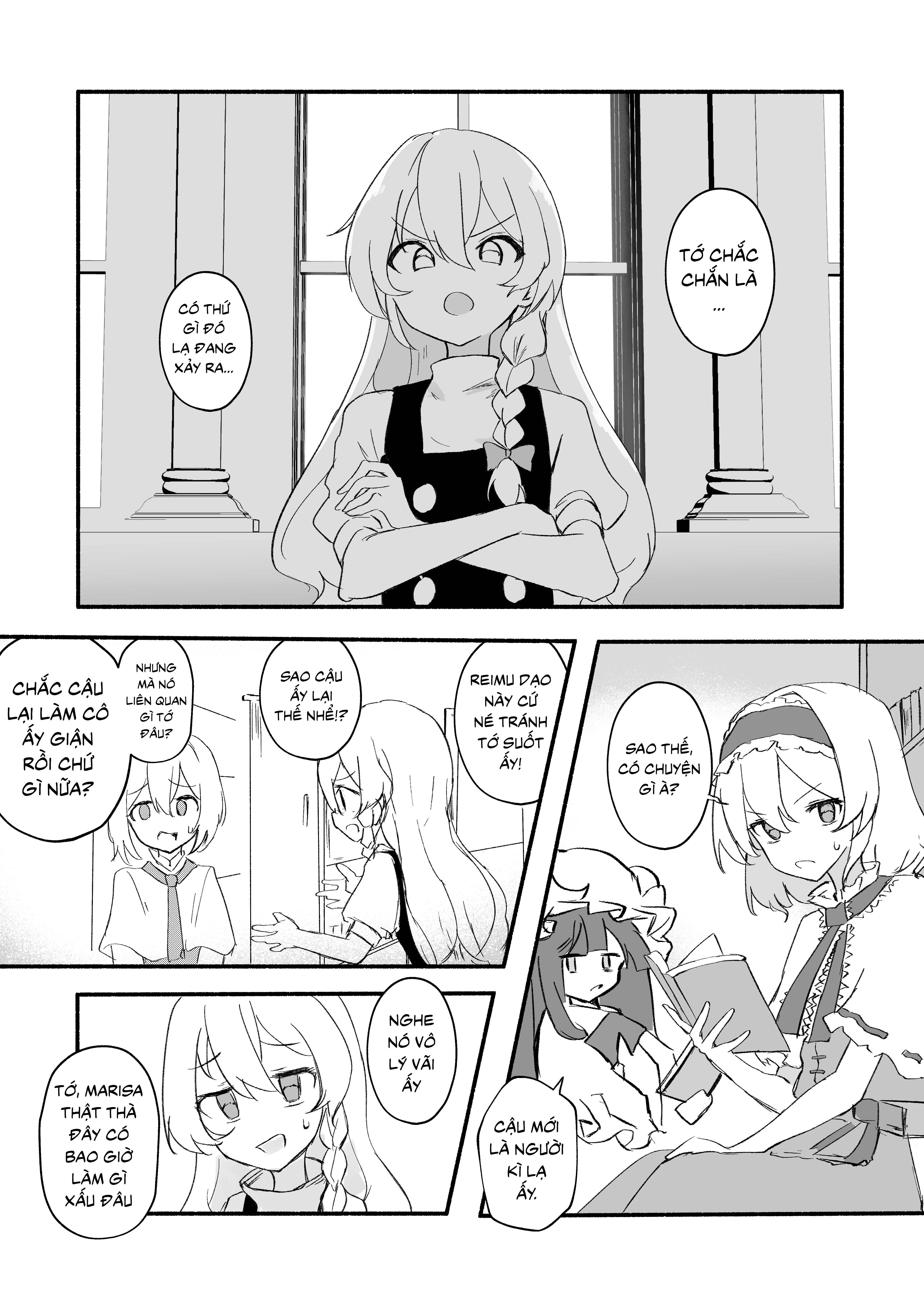 Touhou: Bay với tớ đi, cô nàng phù thủy! Oneshot - 2