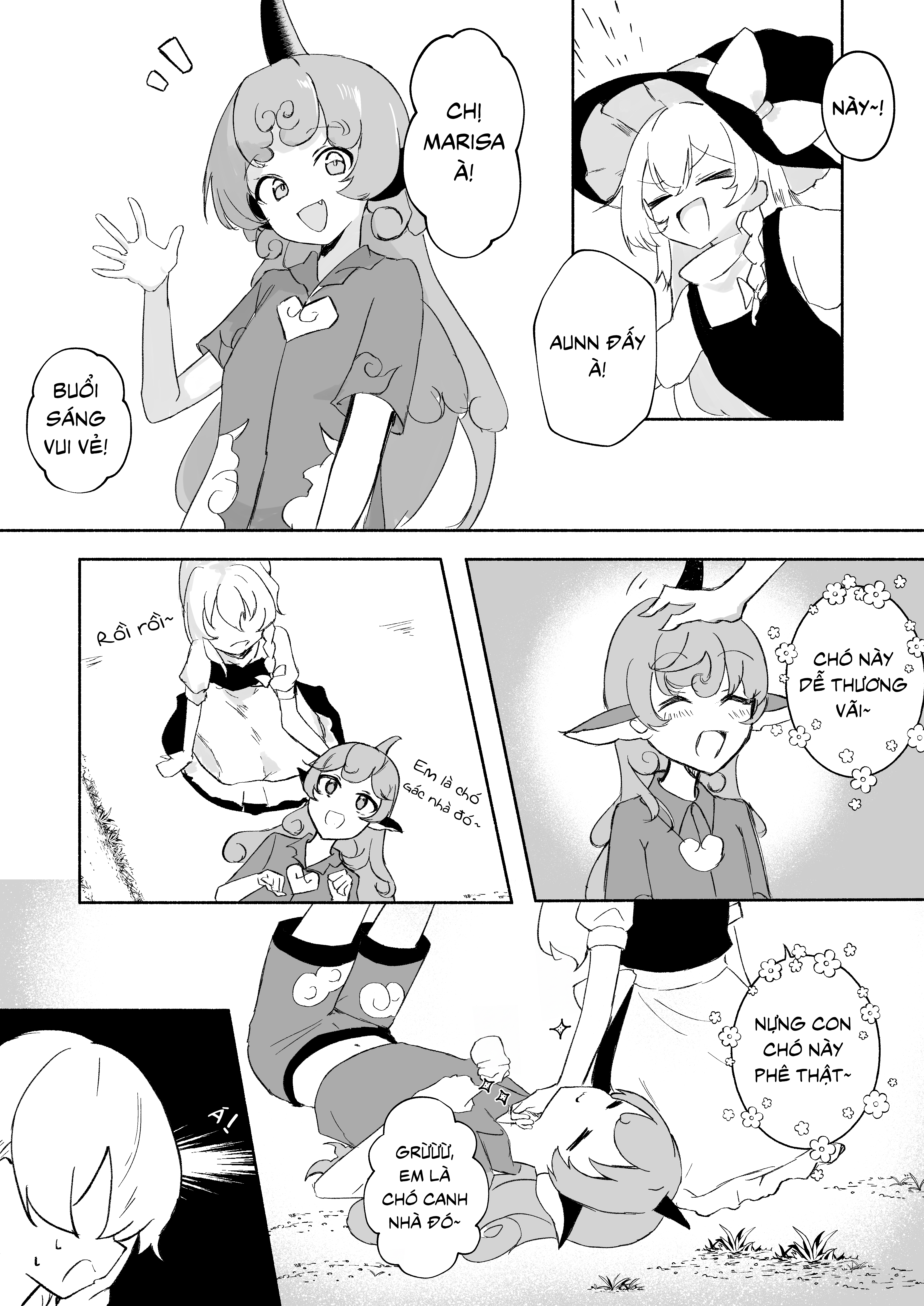 Touhou: Bay với tớ đi, cô nàng phù thủy! Oneshot - 5
