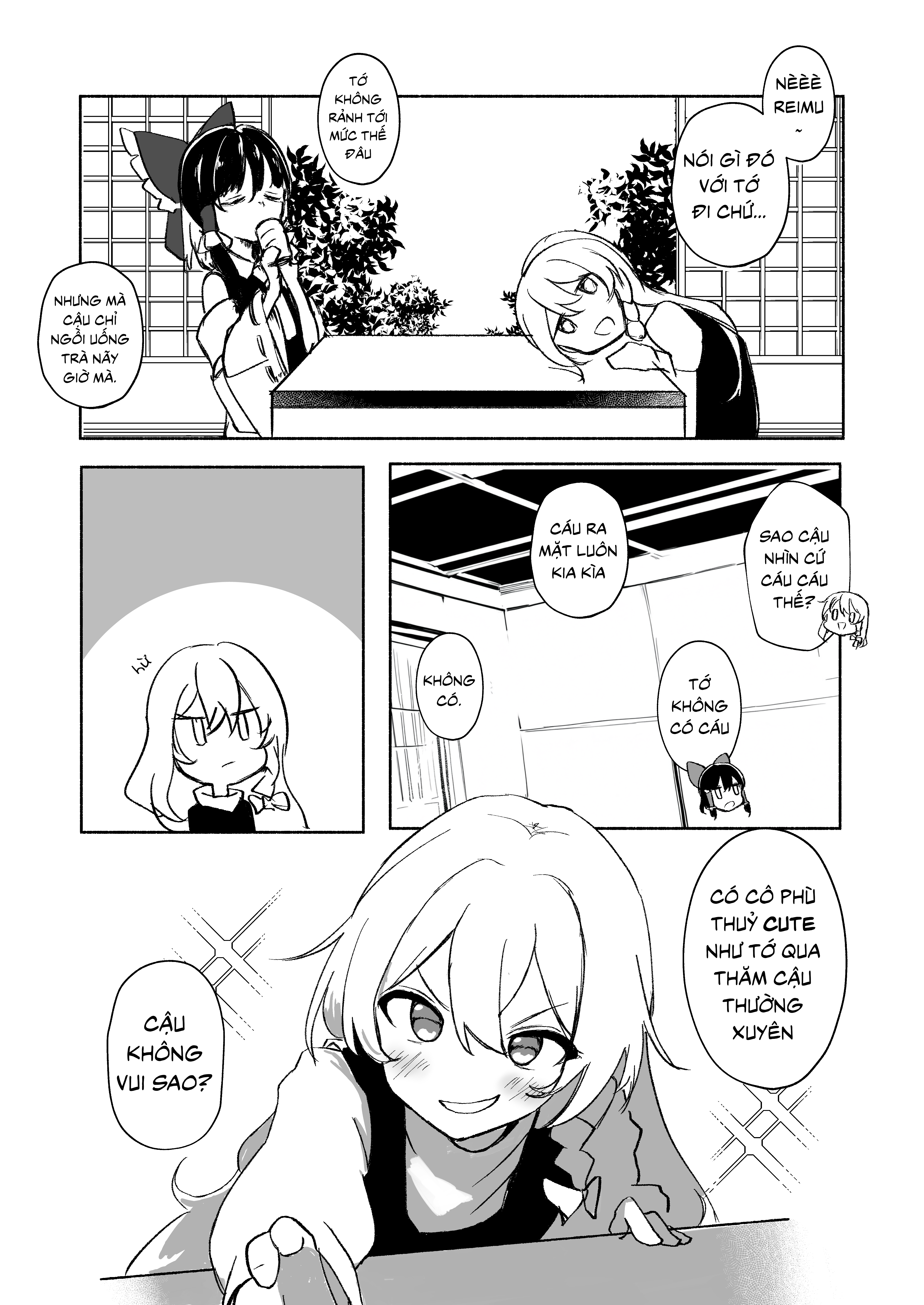 Touhou: Bay với tớ đi, cô nàng phù thủy! Oneshot - 7