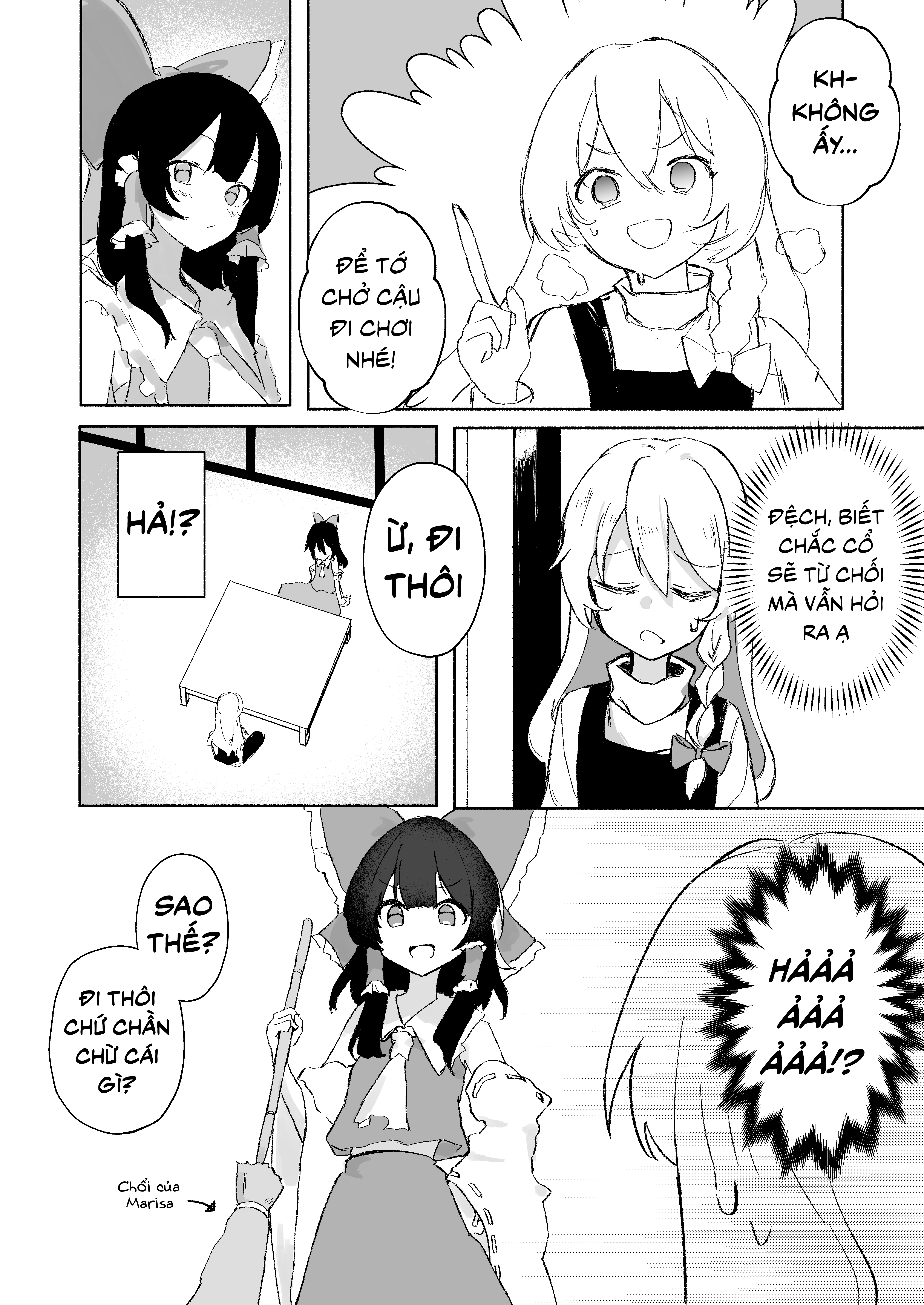 Touhou: Bay với tớ đi, cô nàng phù thủy! Oneshot - 9