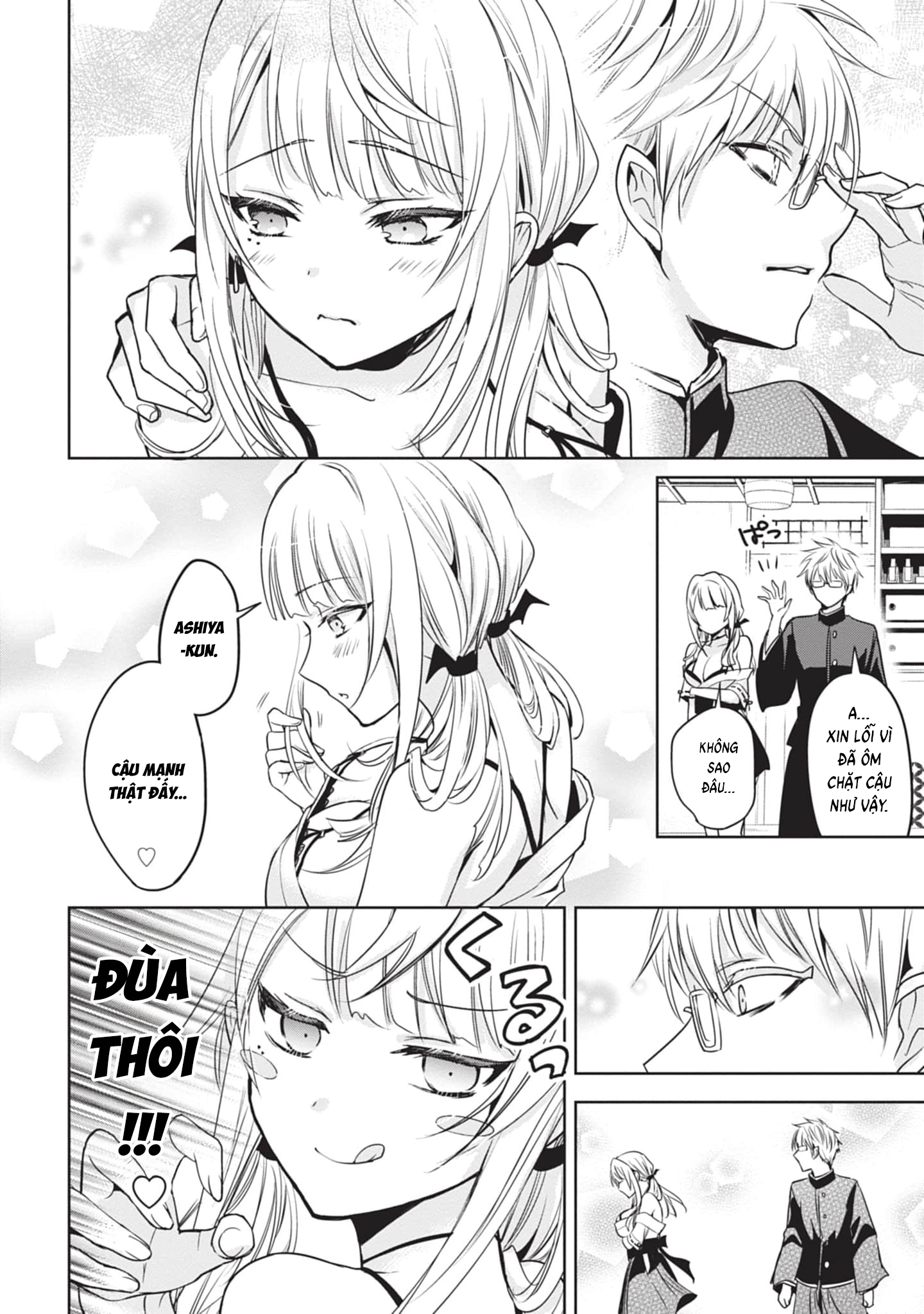 Moteharune, Ashiya-kun Chapter 3 - 4