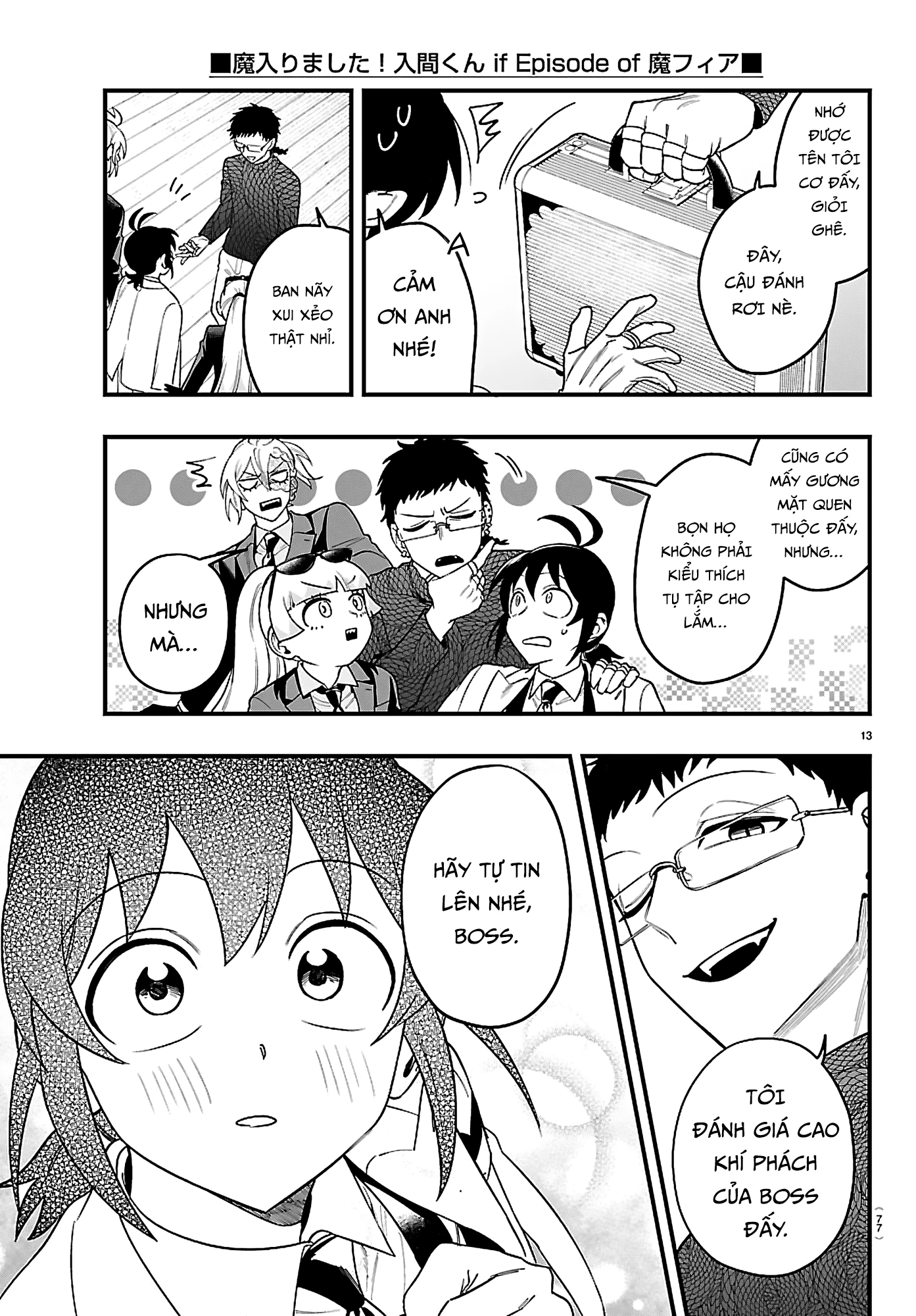 Mairimashita! Iruma-Kun: If Episode Of Mafia Chapter 28 - 13