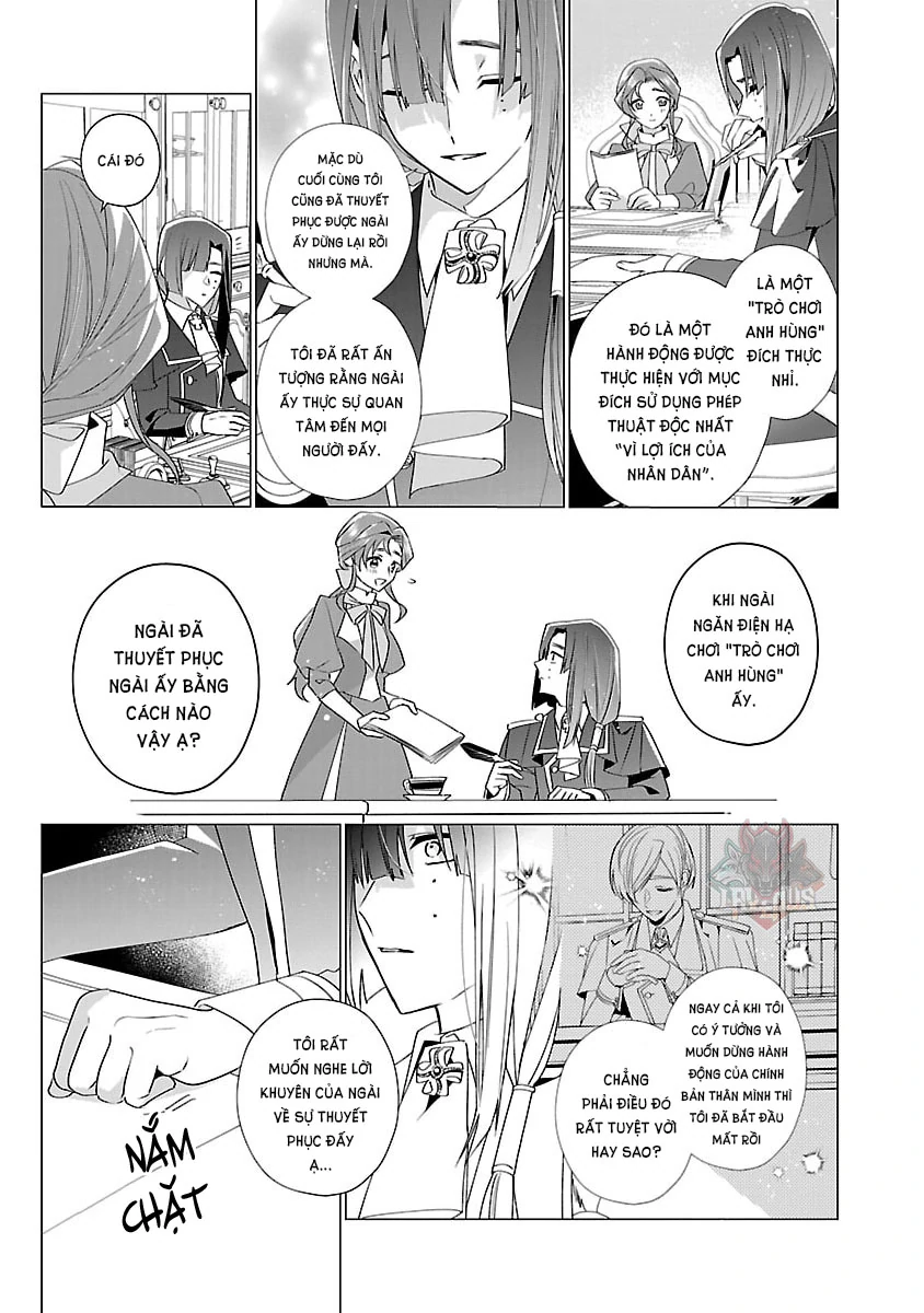 Nữ Nhân Viên Văn Phòng Muốn Phục Vụ Cho Nữ Phản Diện Chapter 14 - 7