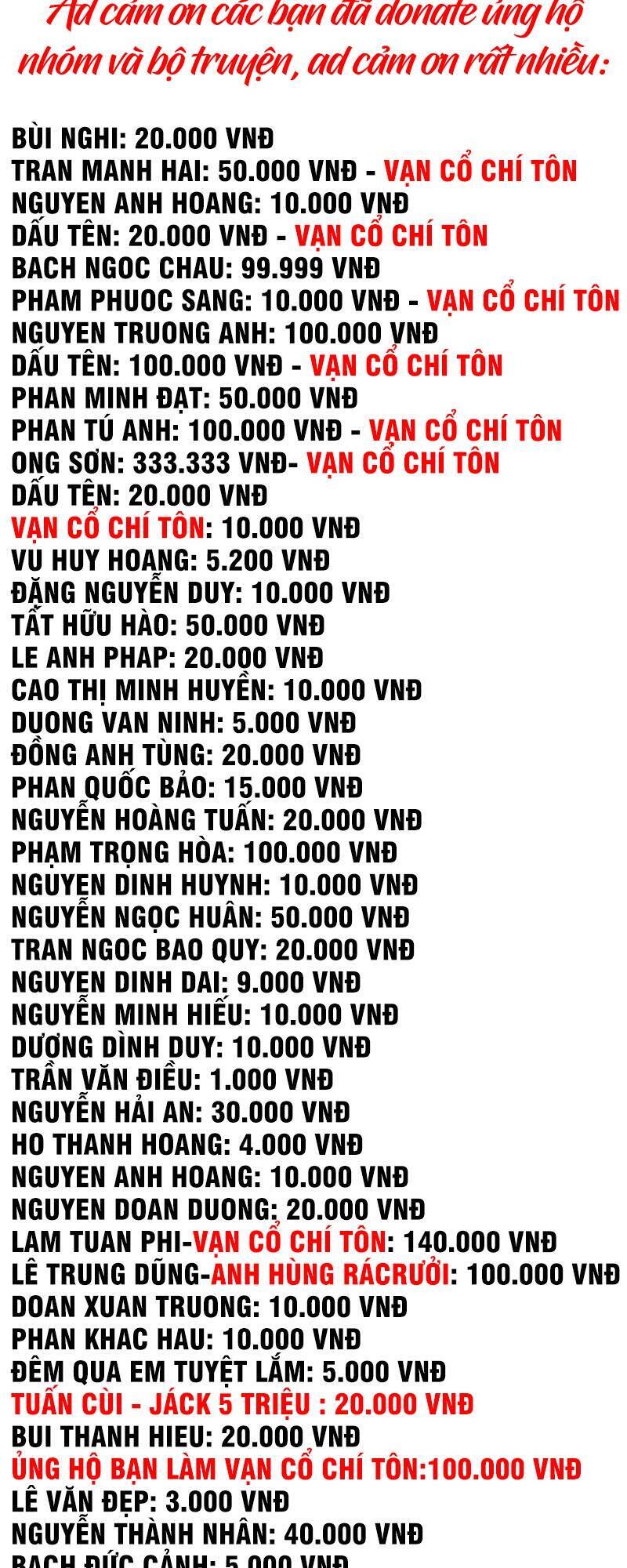 Vạn Cổ Chí Tôn Chapter 118 - 2