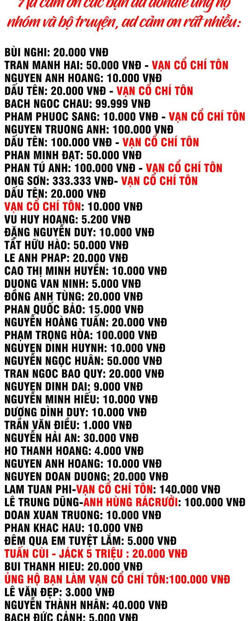 Vạn Cổ Chí Tôn Chapter 120 - 2
