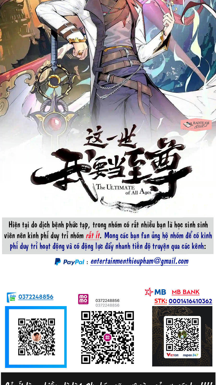 Vạn Cổ Chí Tôn Chapter 68 - 2