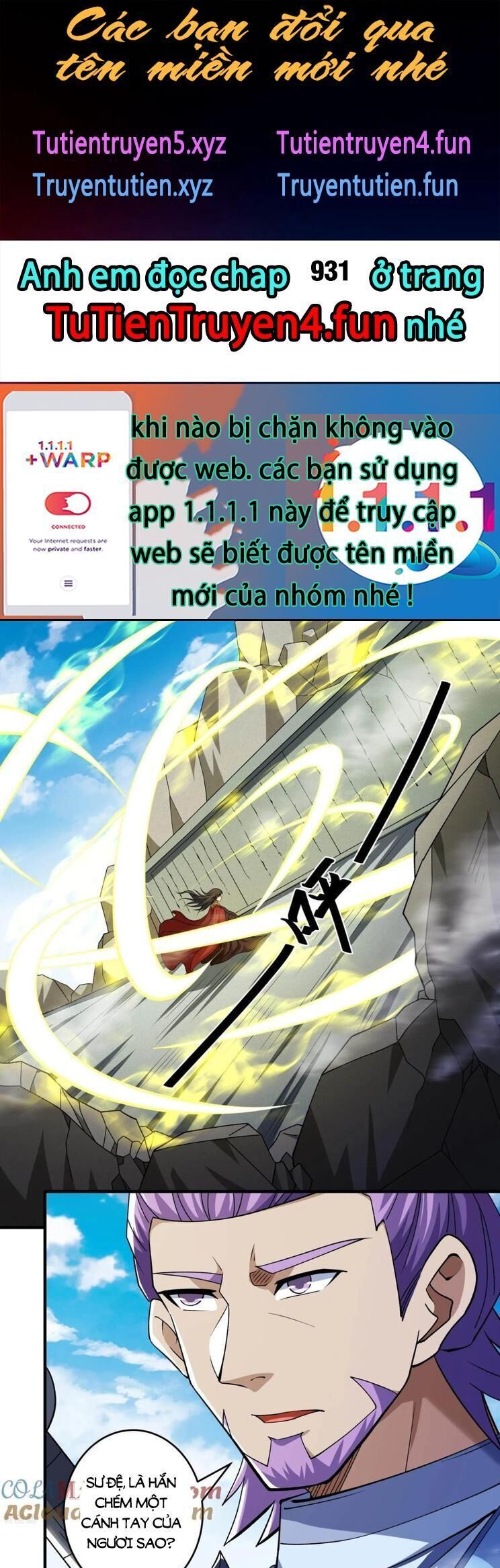 Tuyệt Thế Võ Thần Chapter 930 - 1