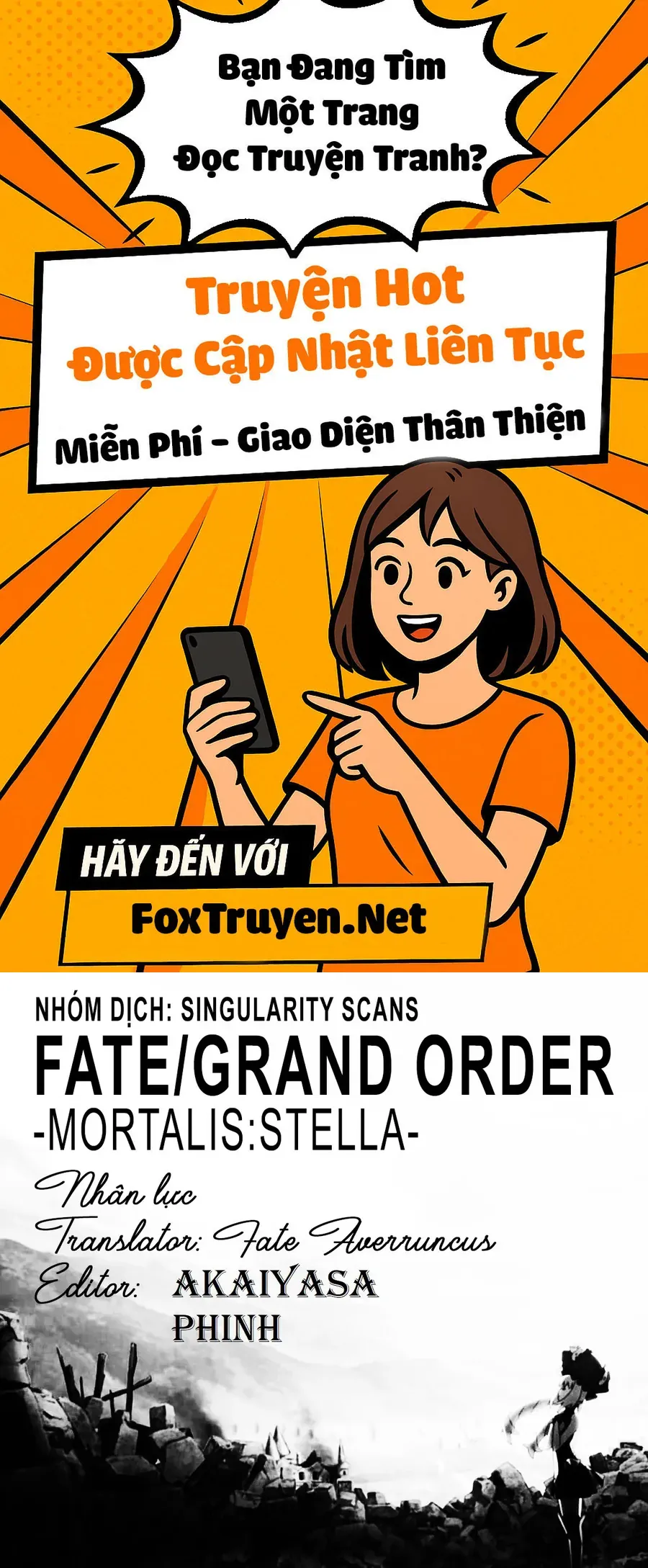 Fate/Grand Order -mortalis:stella- Chapter 24.5 - 1