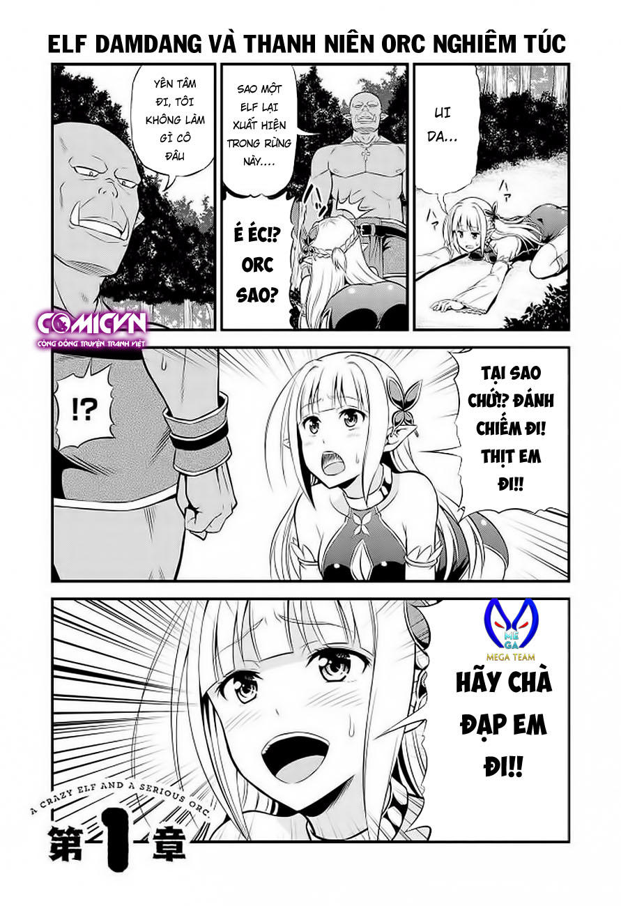 Elf Damdang Và Orc Nghiêm Túc - Hentai Erufutomajime Chapter 1 - 5
