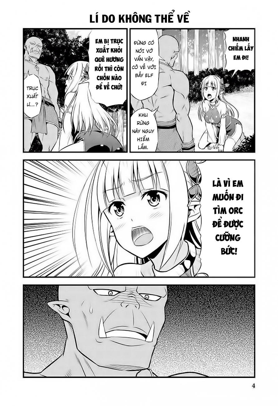 Elf Damdang Và Orc Nghiêm Túc - Hentai Erufutomajime Chapter 1 - 6