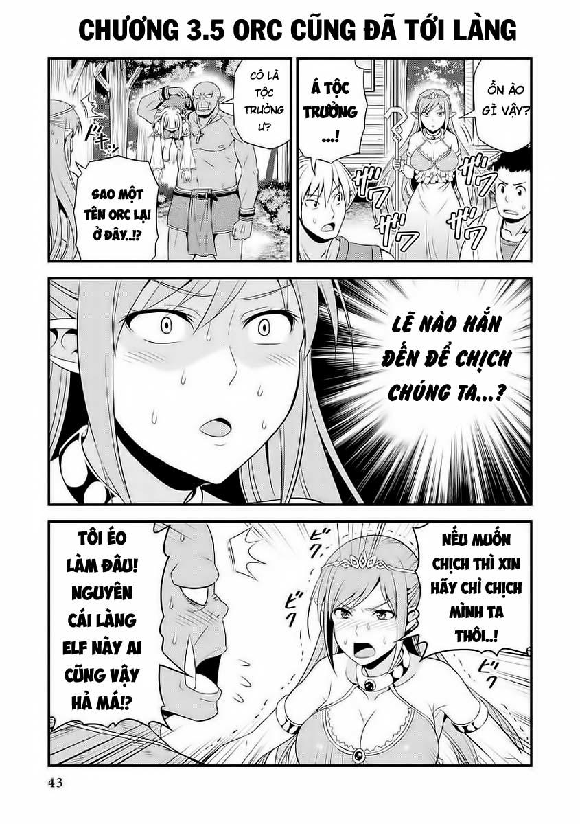 Elf Damdang Và Orc Nghiêm Túc - Hentai Erufutomajime Chapter 3.5 - 2