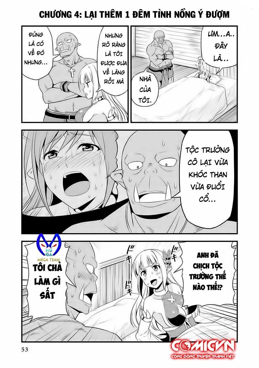 Elf Damdang Và Orc Nghiêm Túc - Hentai Erufutomajime Chapter 4 - 2
