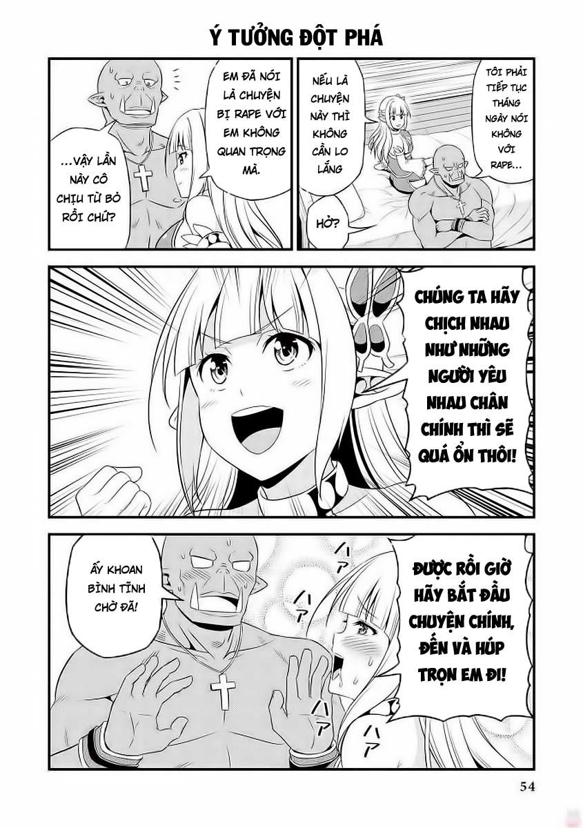 Elf Damdang Và Orc Nghiêm Túc - Hentai Erufutomajime Chapter 4 - 3