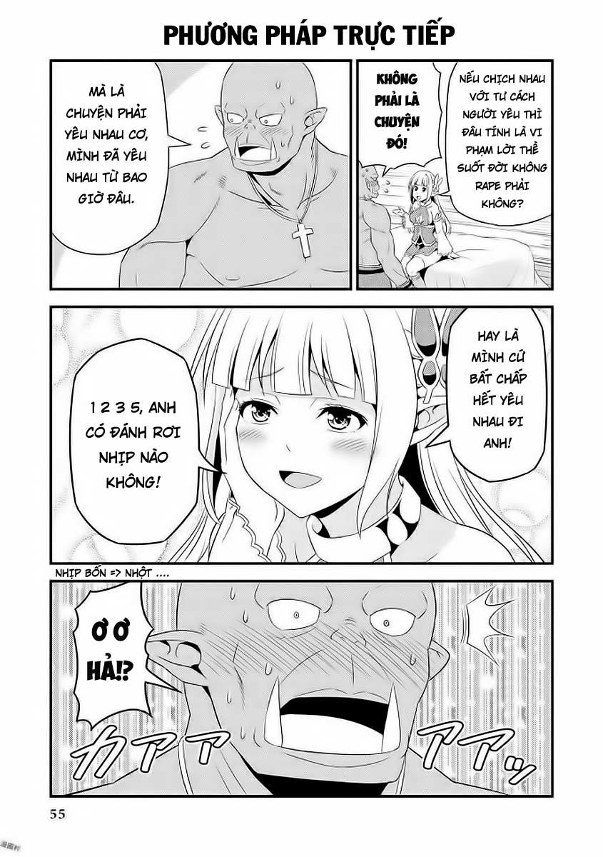 Elf Damdang Và Orc Nghiêm Túc - Hentai Erufutomajime Chapter 4 - 4