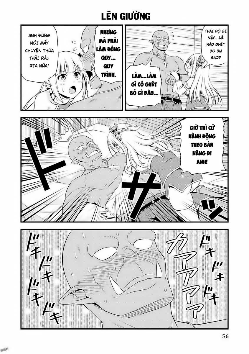 Elf Damdang Và Orc Nghiêm Túc - Hentai Erufutomajime Chapter 4 - 5