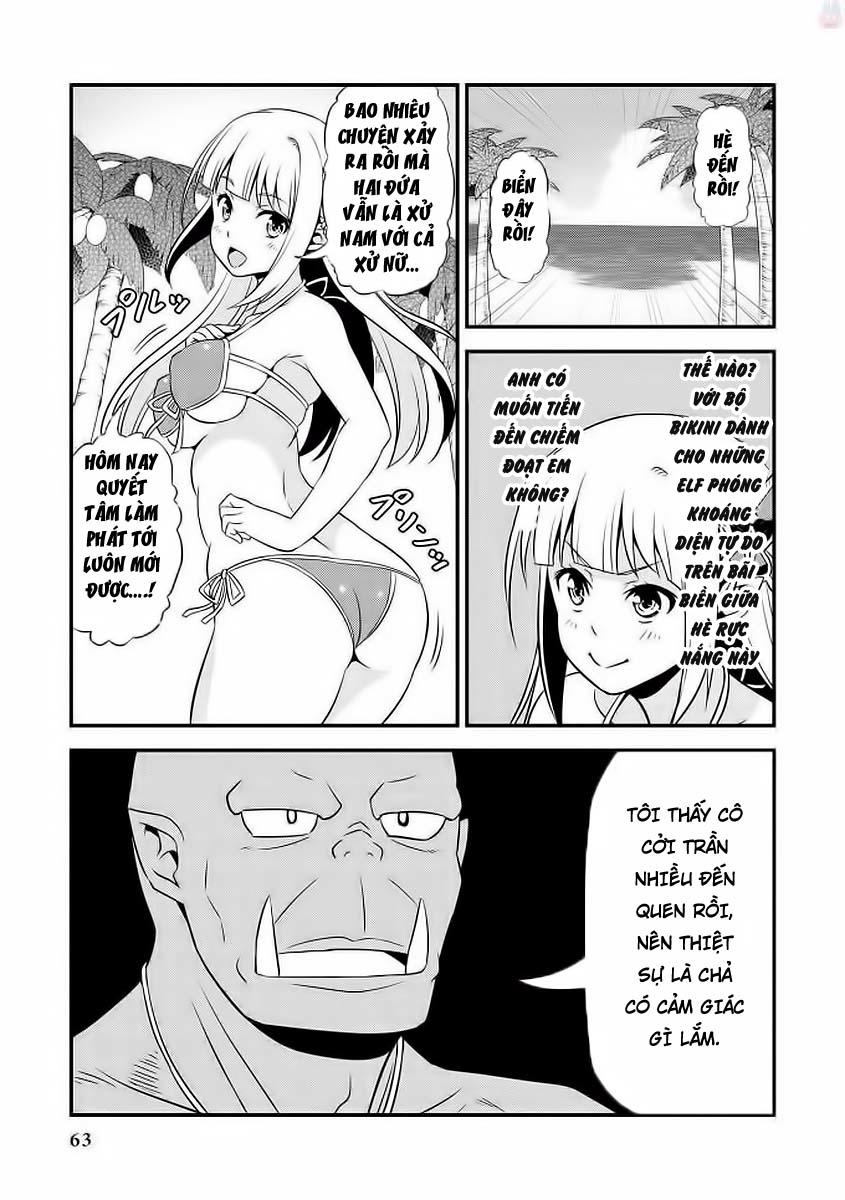 Elf Damdang Và Orc Nghiêm Túc - Hentai Erufutomajime Chapter 5.5 - 3
