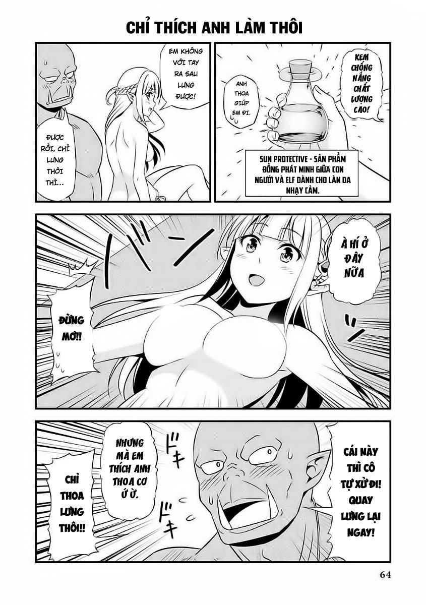 Elf Damdang Và Orc Nghiêm Túc - Hentai Erufutomajime Chapter 5.5 - 4