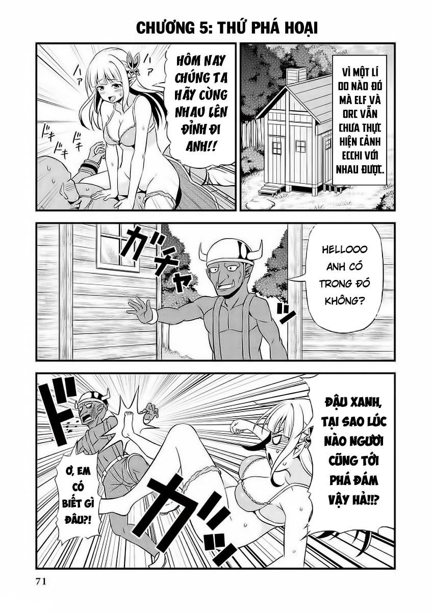 Elf Damdang Và Orc Nghiêm Túc - Hentai Erufutomajime Chapter 5 - 2