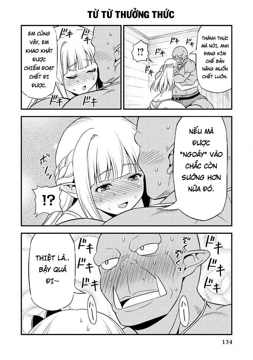 Elf Damdang Và Orc Nghiêm Túc - Hentai Erufutomajime Chapter 9 - 5