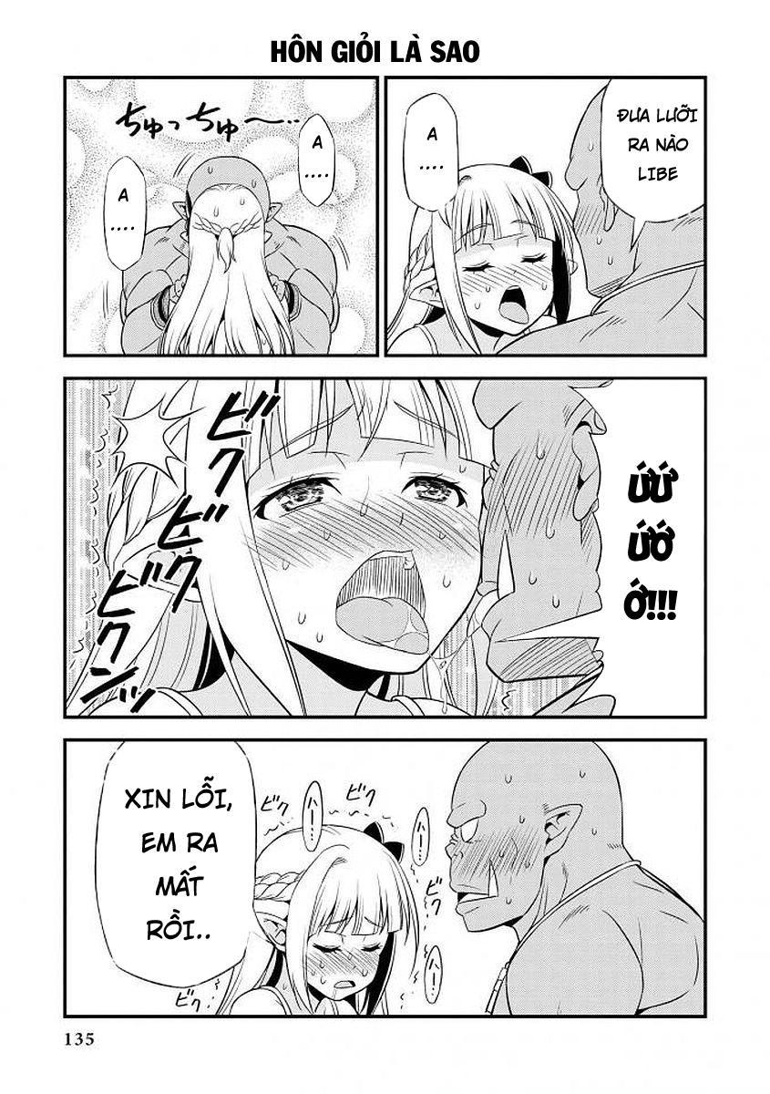 Elf Damdang Và Orc Nghiêm Túc - Hentai Erufutomajime Chapter 9 - 6