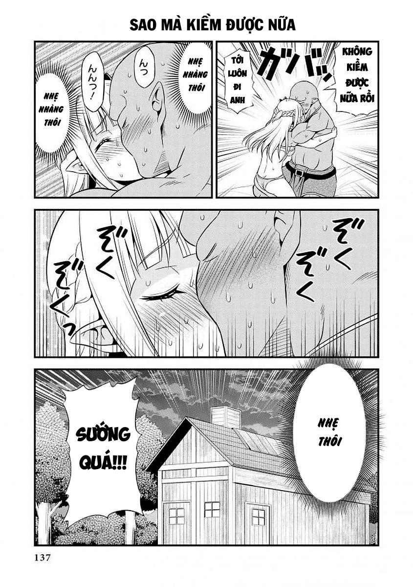 Elf Damdang Và Orc Nghiêm Túc - Hentai Erufutomajime Chapter 9 - 8
