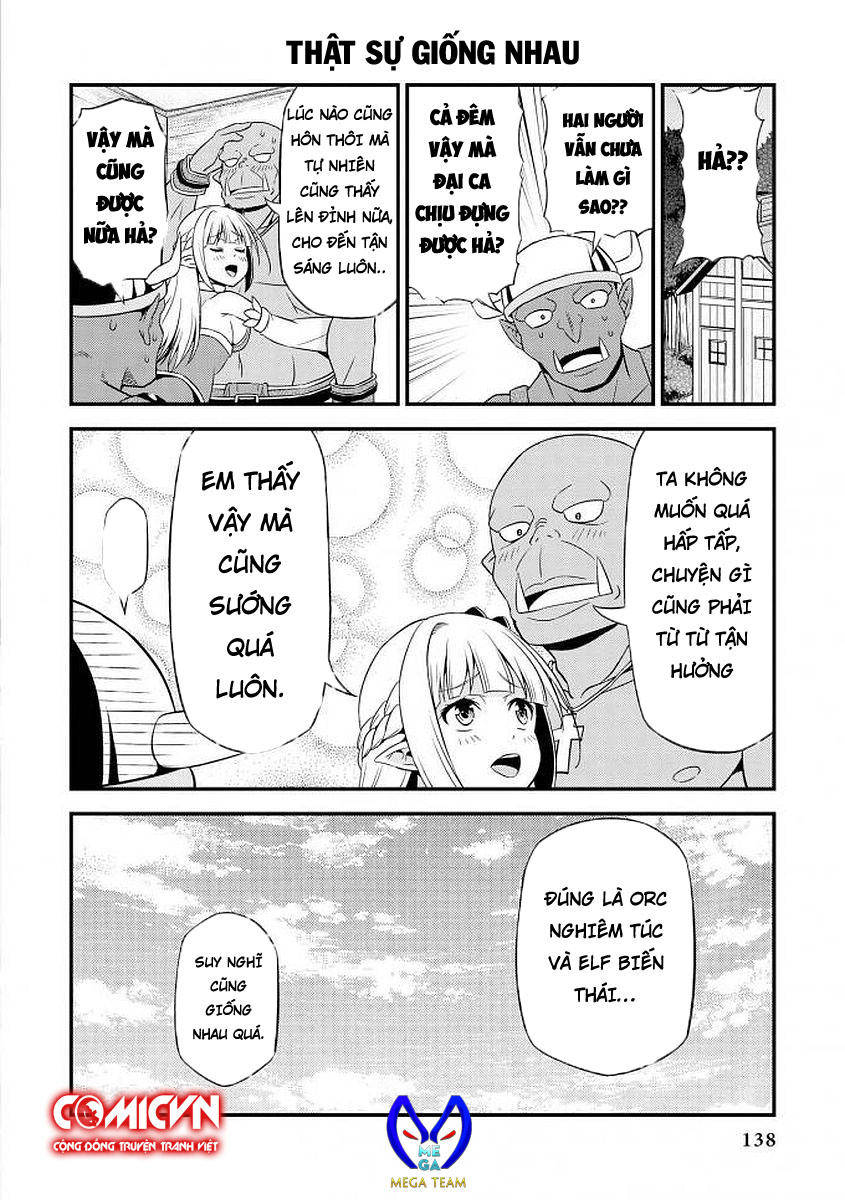 Elf Damdang Và Orc Nghiêm Túc - Hentai Erufutomajime Chapter 9 - 9