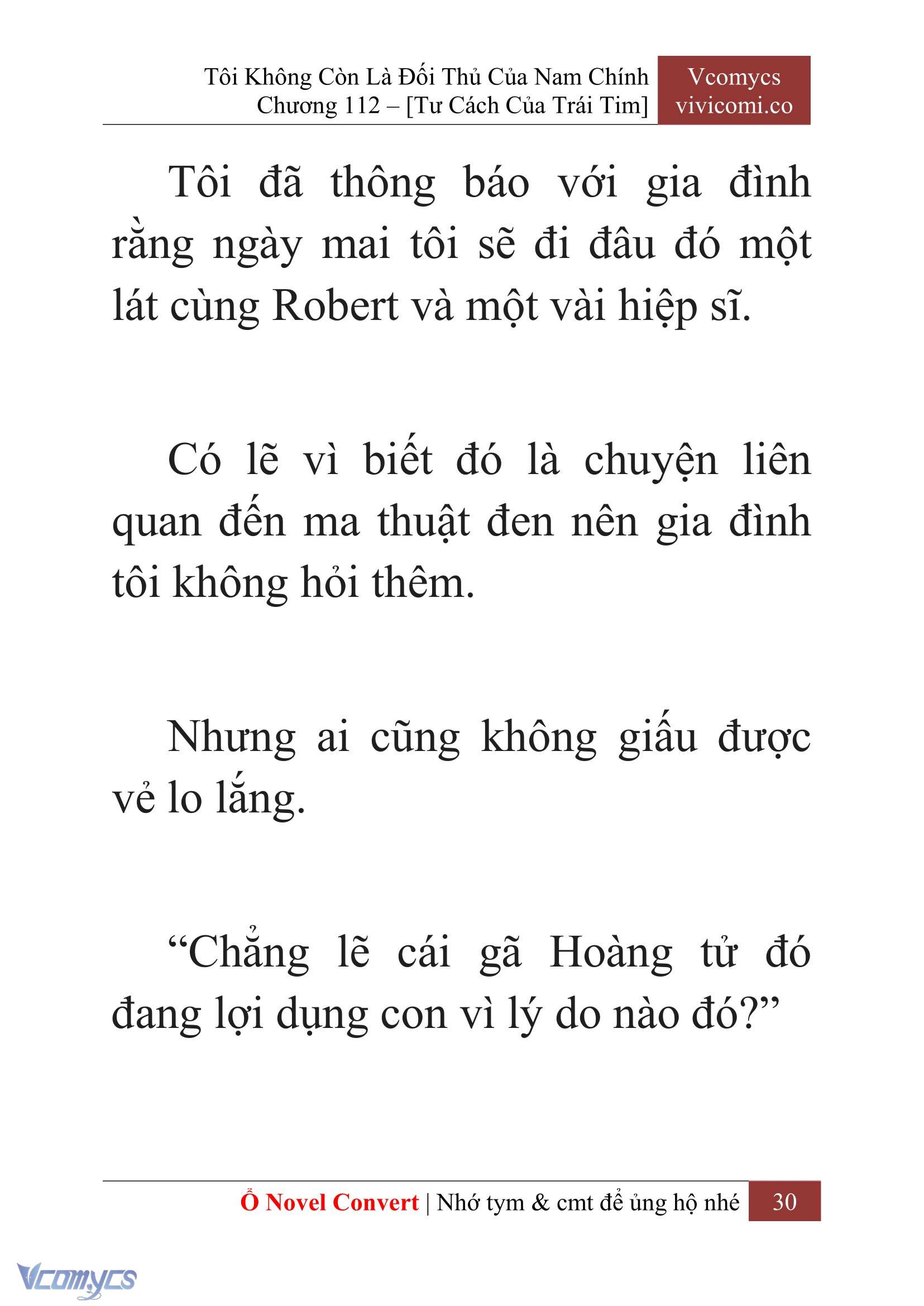 [Novel] Tôi Không Còn Là Đối Thủ Của Nam Chính Chapter  112 - 32