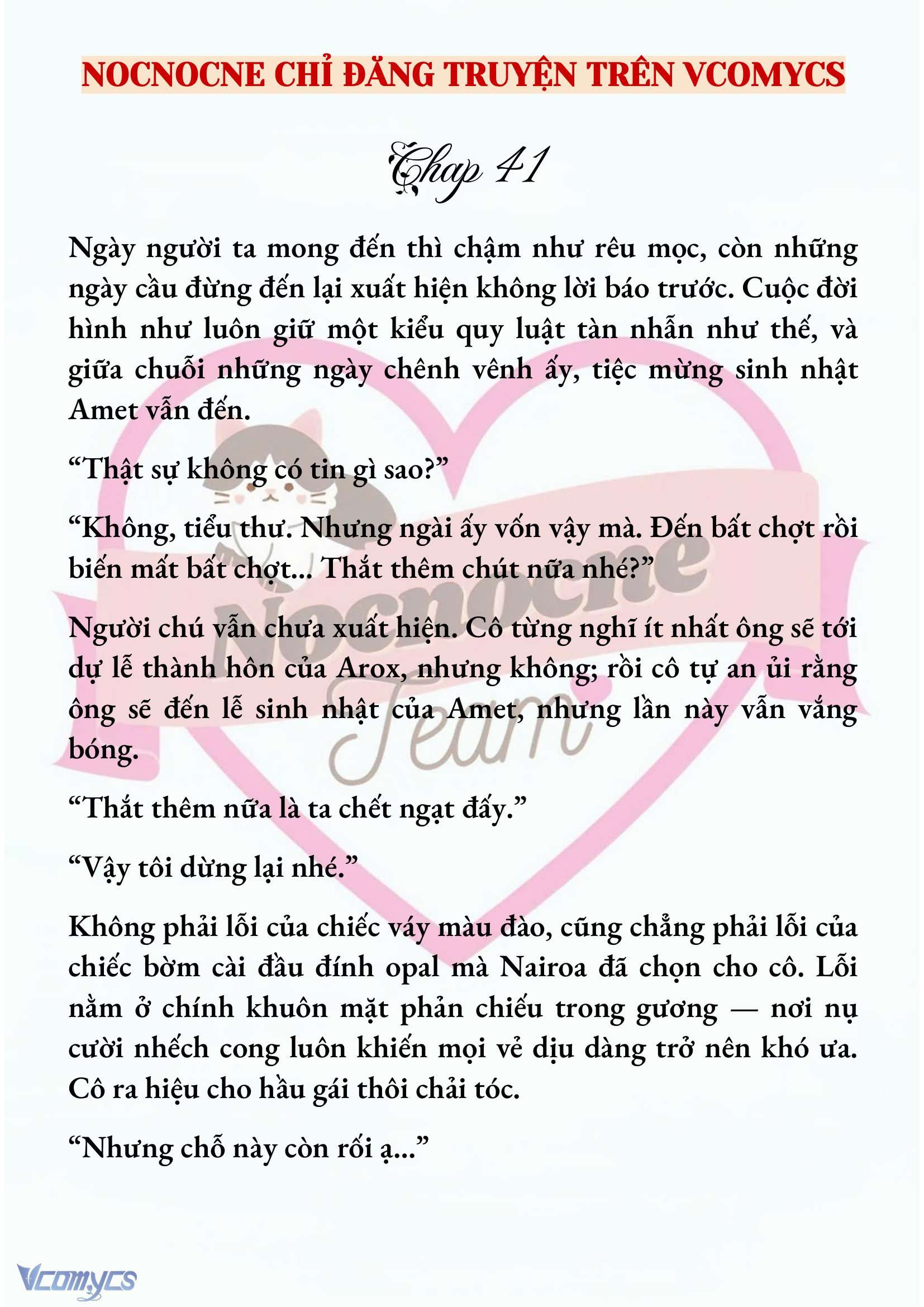 [NOVEL] CÁ RỪNG KHÔN NGOAN Chapter  41 - 2