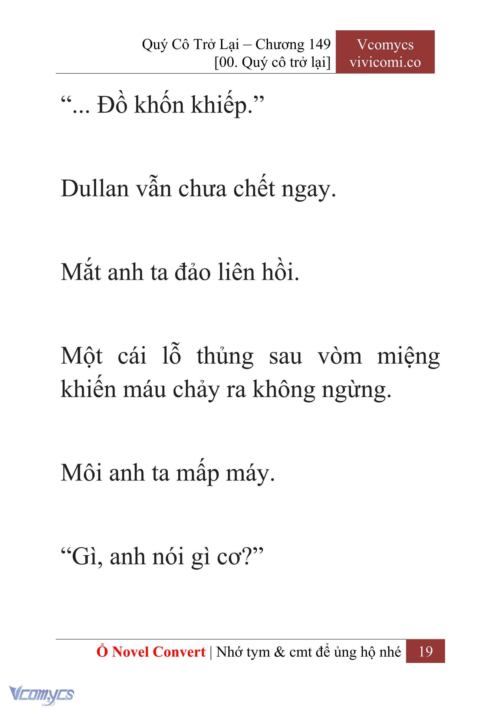 [Novel] Quý Cô Trở Lại Chapter  149 - 21