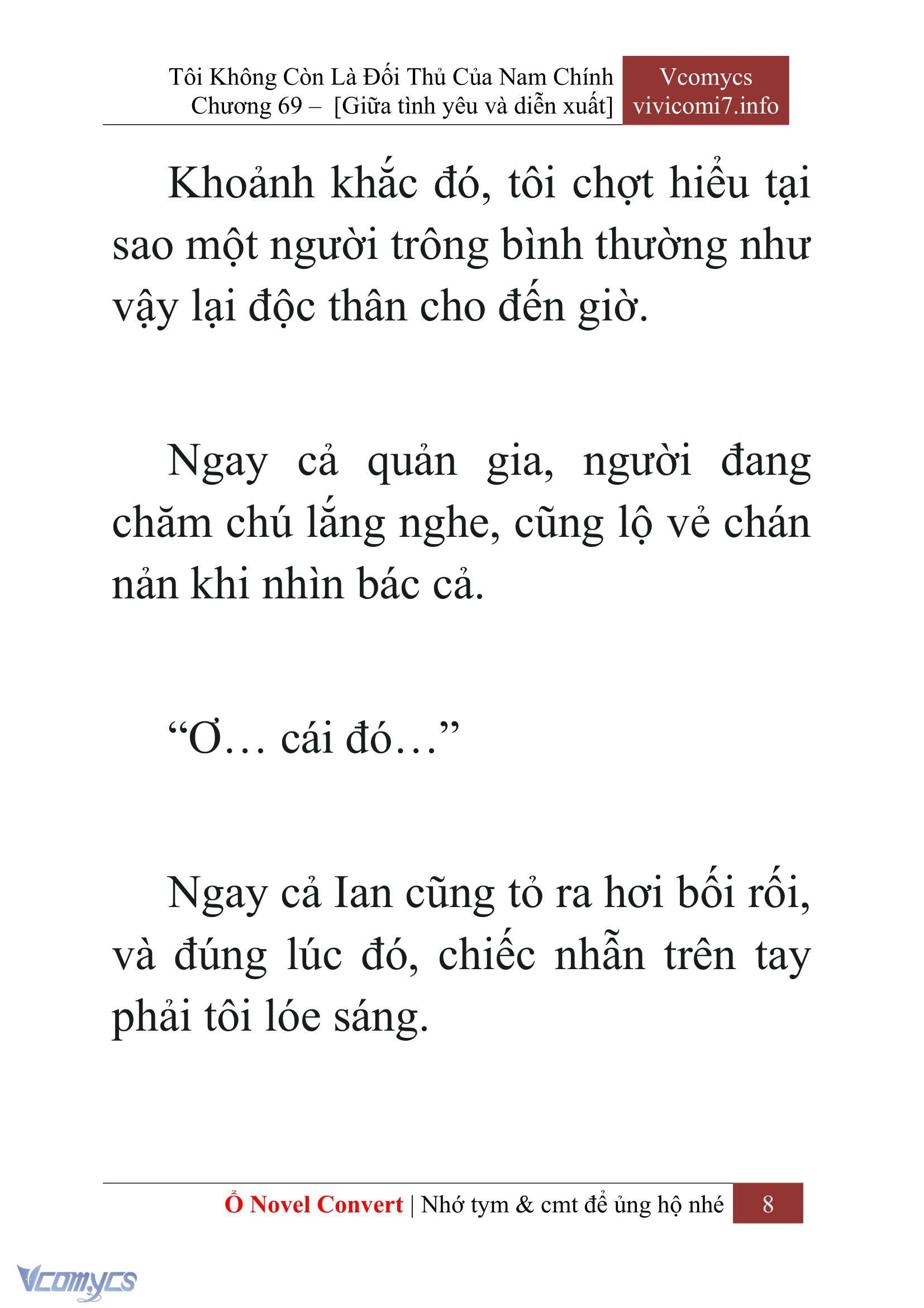 [Novel] Tôi Không Còn Là Đối Thủ Của Nam Chính Chapter  69 - 10