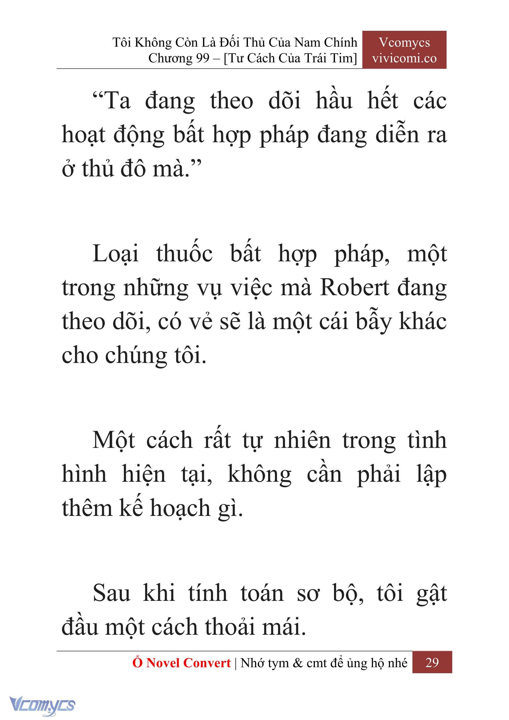 [Novel] Tôi Không Còn Là Đối Thủ Của Nam Chính Chapter  99 - 31