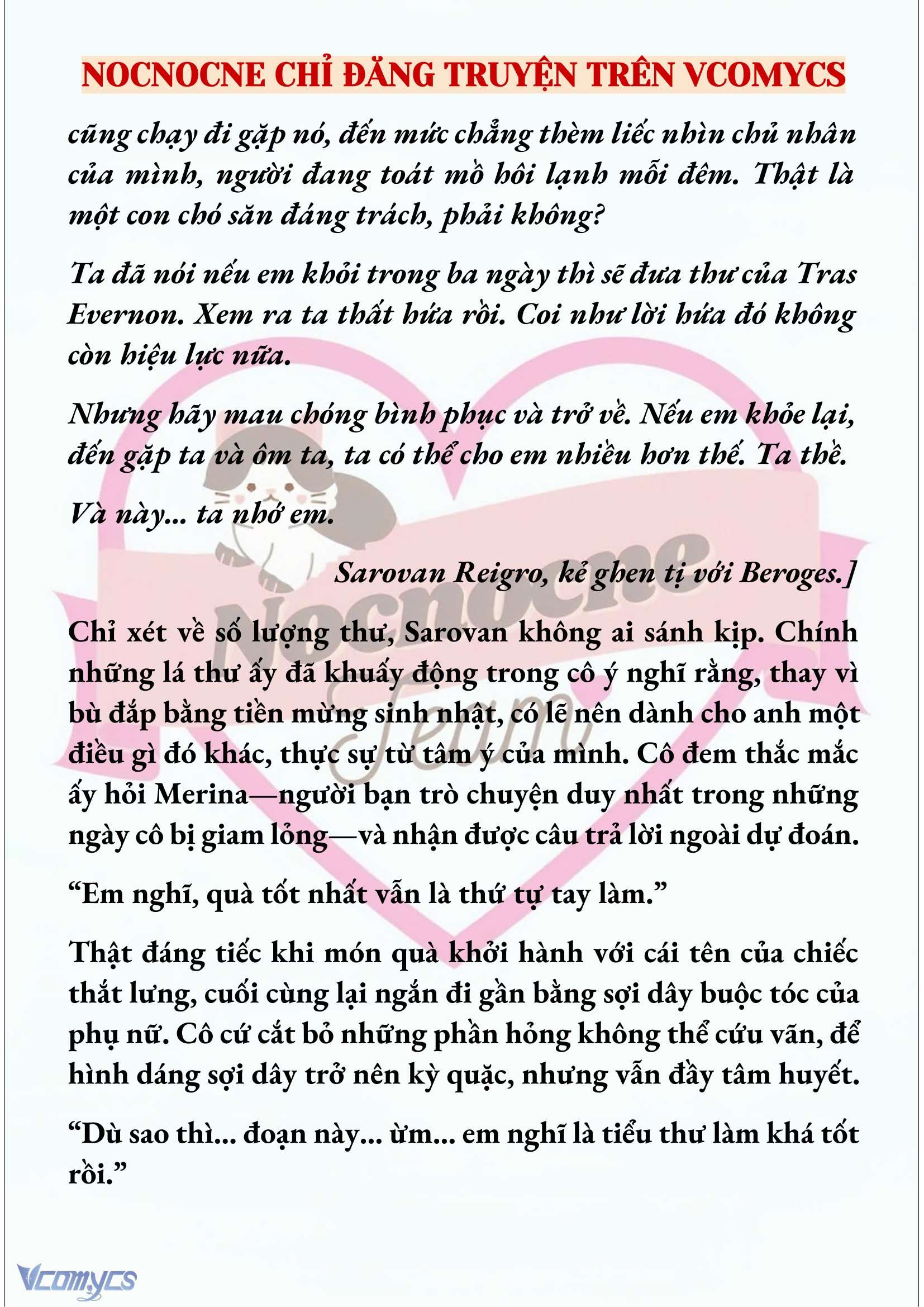 [NOVEL] CÁ RỪNG KHÔN NGOAN Chapter  86 - 11