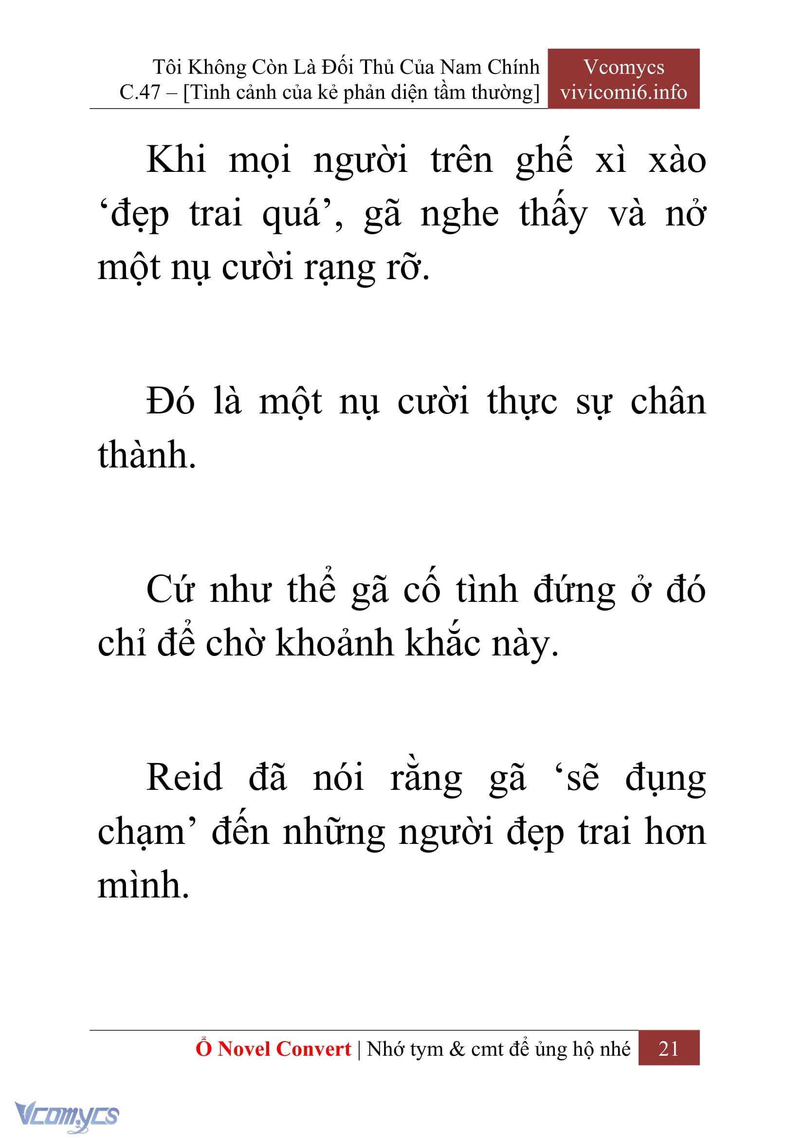 [Novel] Tôi Không Còn Là Đối Thủ Của Nam Chính Chapter  47 - 23
