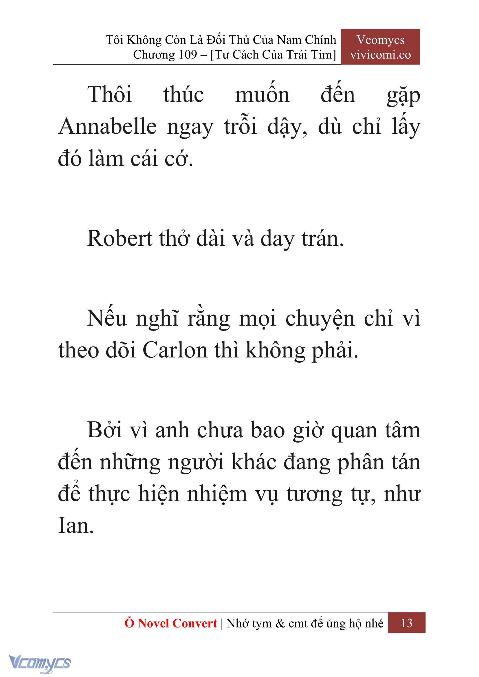 [Novel] Tôi Không Còn Là Đối Thủ Của Nam Chính Chapter  109 - 15