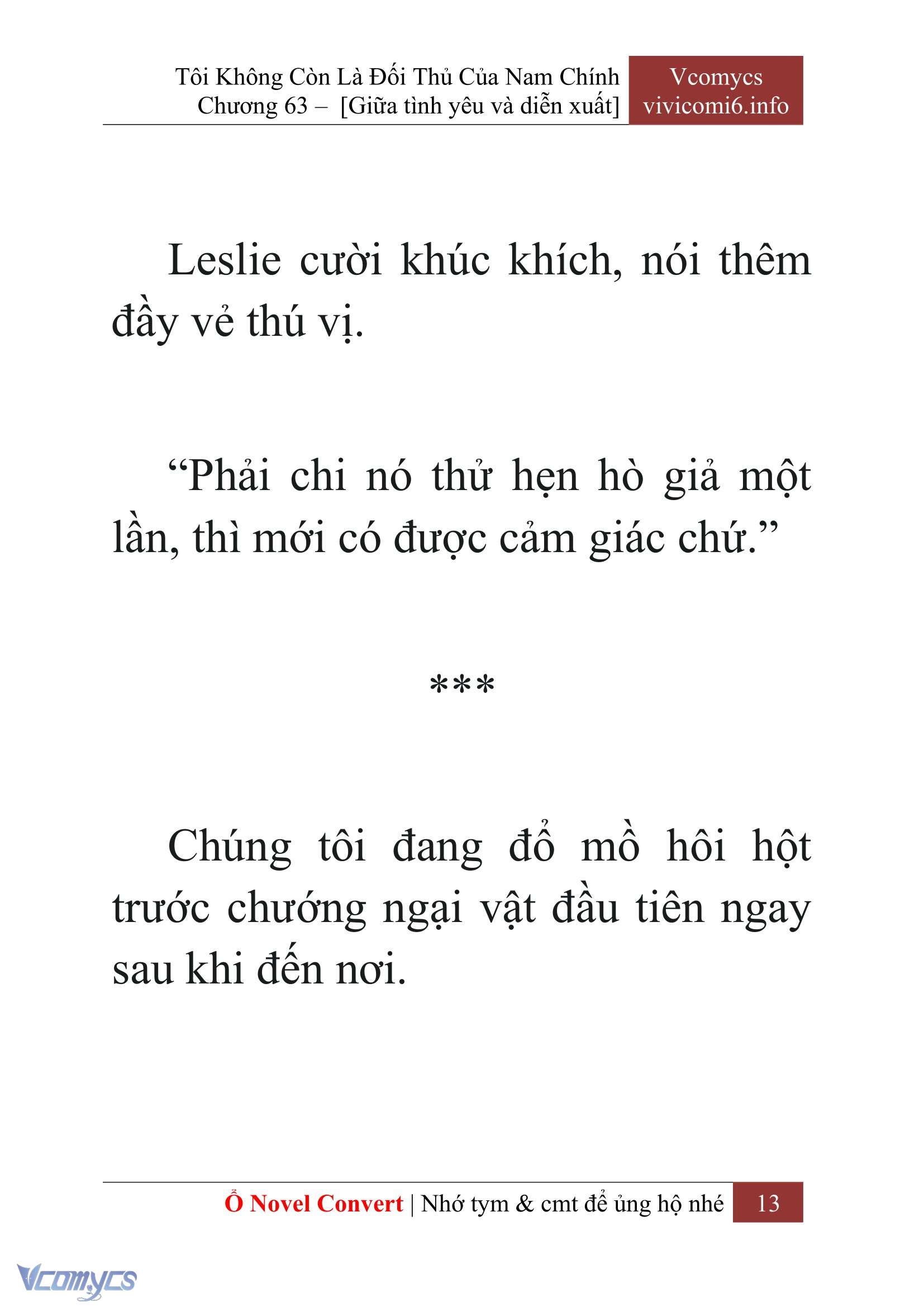 [Novel] Tôi Không Còn Là Đối Thủ Của Nam Chính Chapter  63 - 15