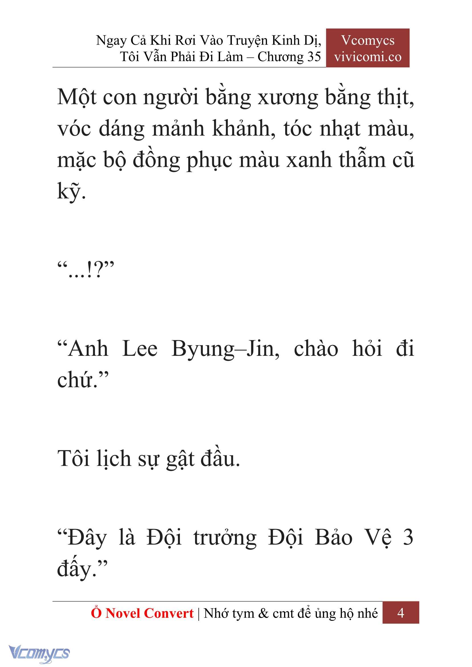 [Novel] Ngay Cả Khi Rơi Vào Truyện Kinh Dị, Tôi Vẫn Phải Đi Làm Chapter  35 - 6